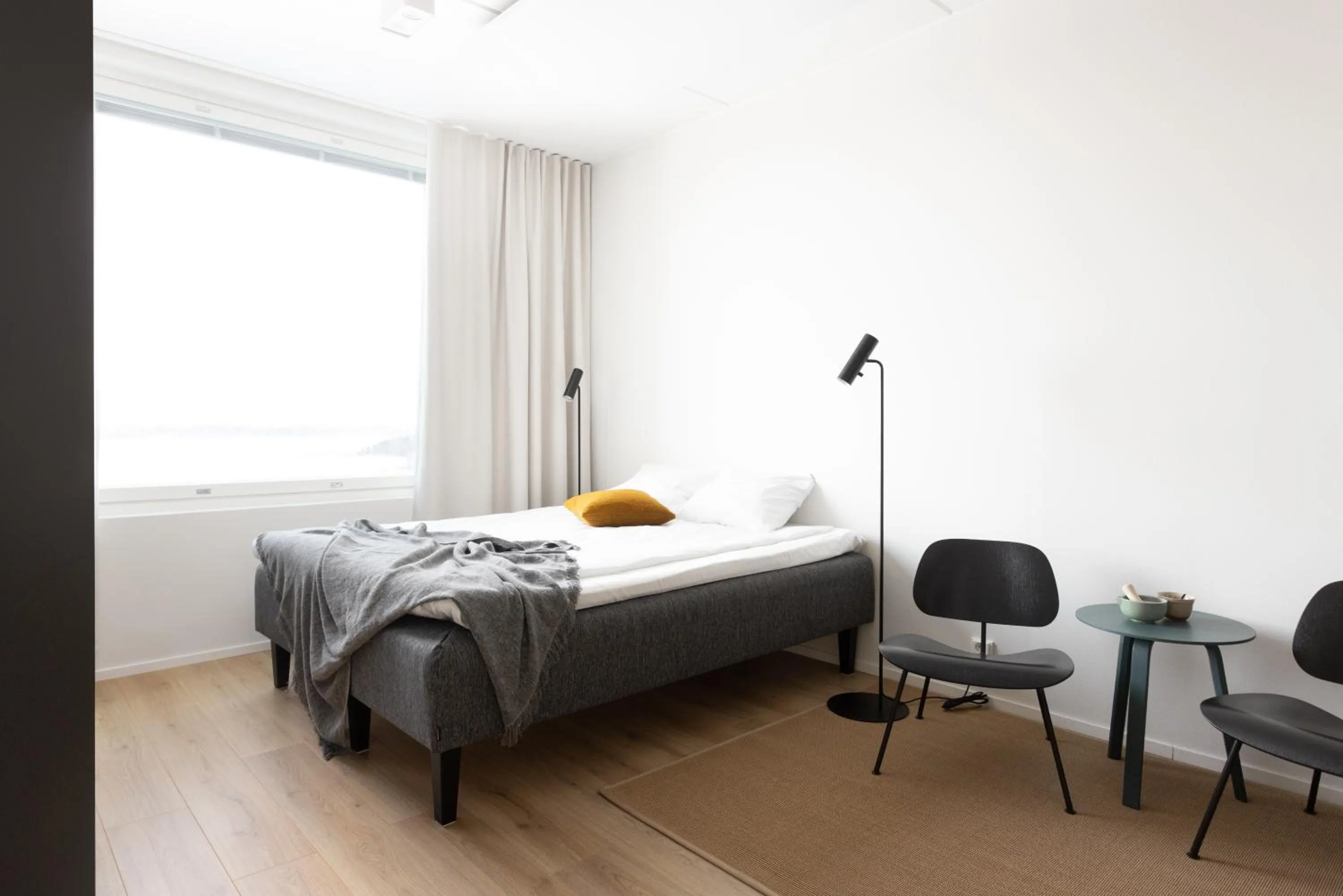 View (from property/room), Bed in Noli Otaniemi