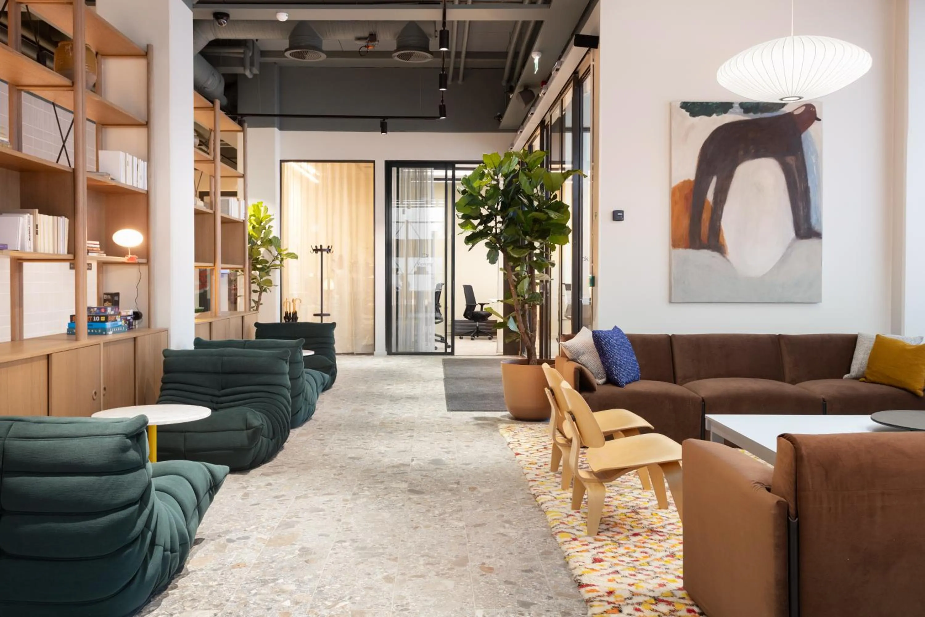 Living room in Noli Otaniemi