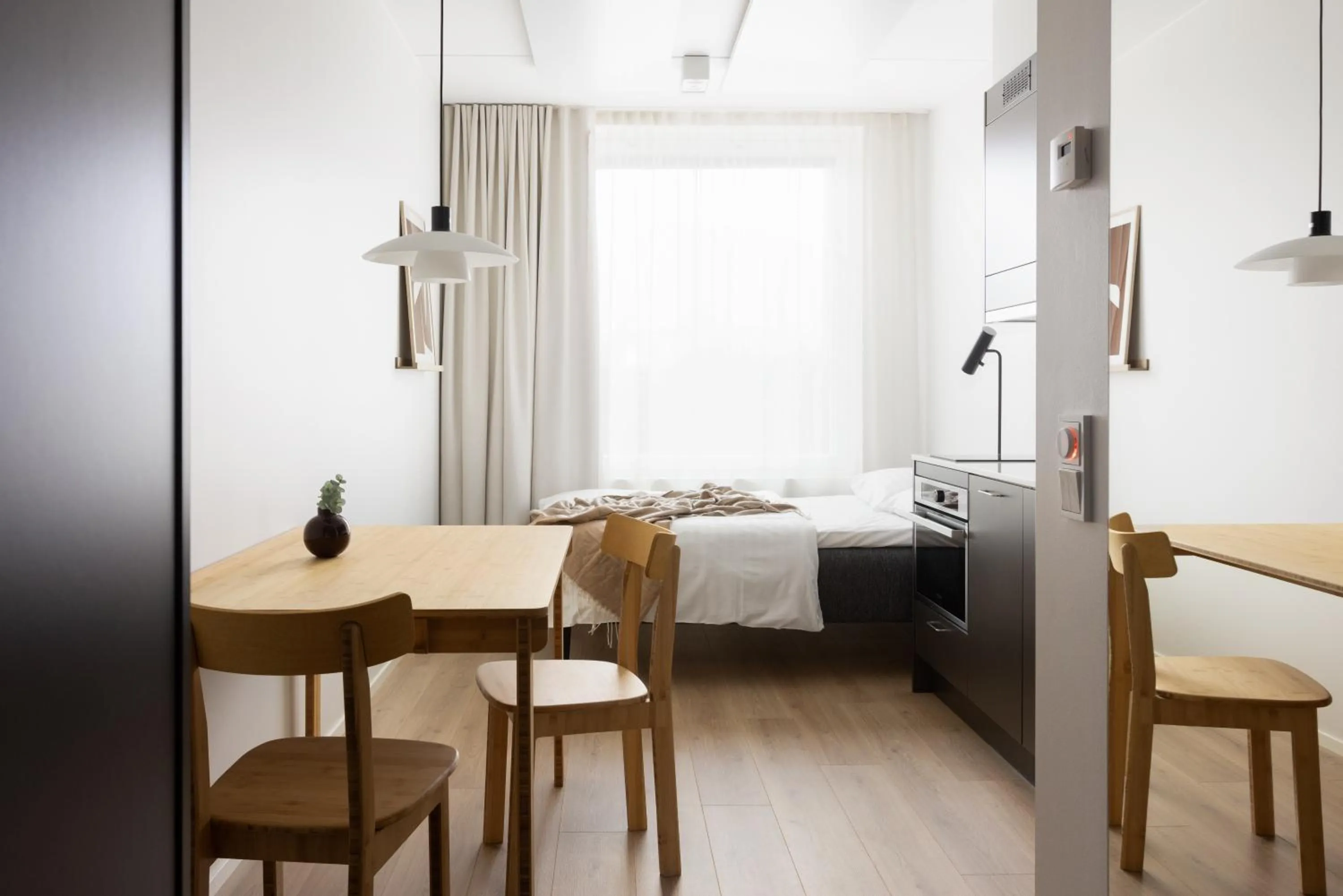 Photo of the whole room, Bed in Noli Otaniemi