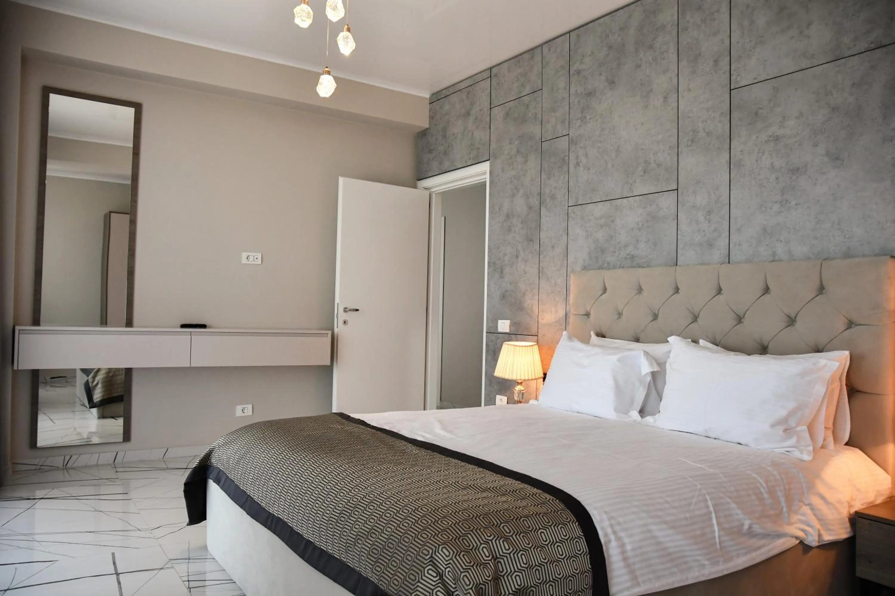 Bedroom, Bed in Hotel Building Stefan Resort I Nord