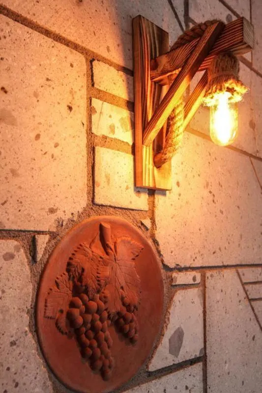 Decorative detail in Lebedos Apart Hotel 1