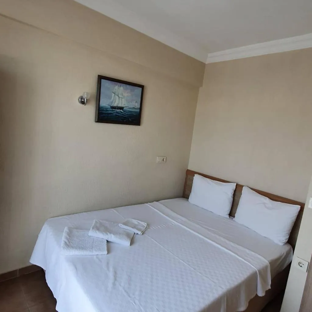 Bed in Lebedos Apart Hotel 1