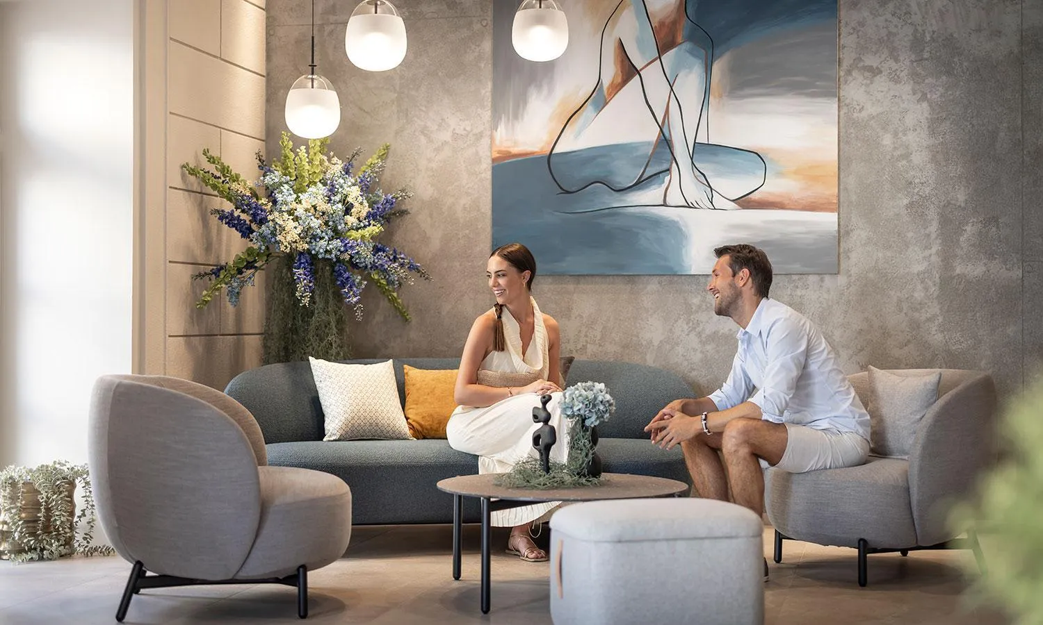 Lobby or reception in Aminess Younique Narrivi Hotel