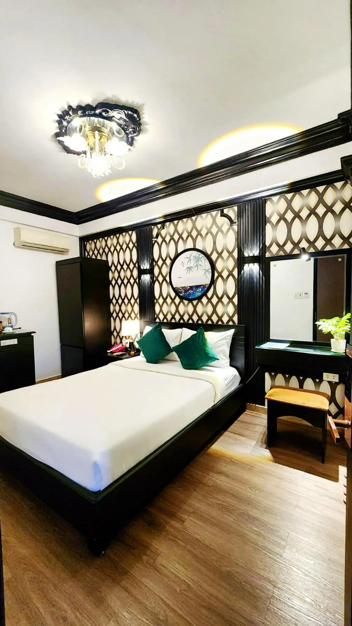 Bed in ROSA ZEN Hotel Spa