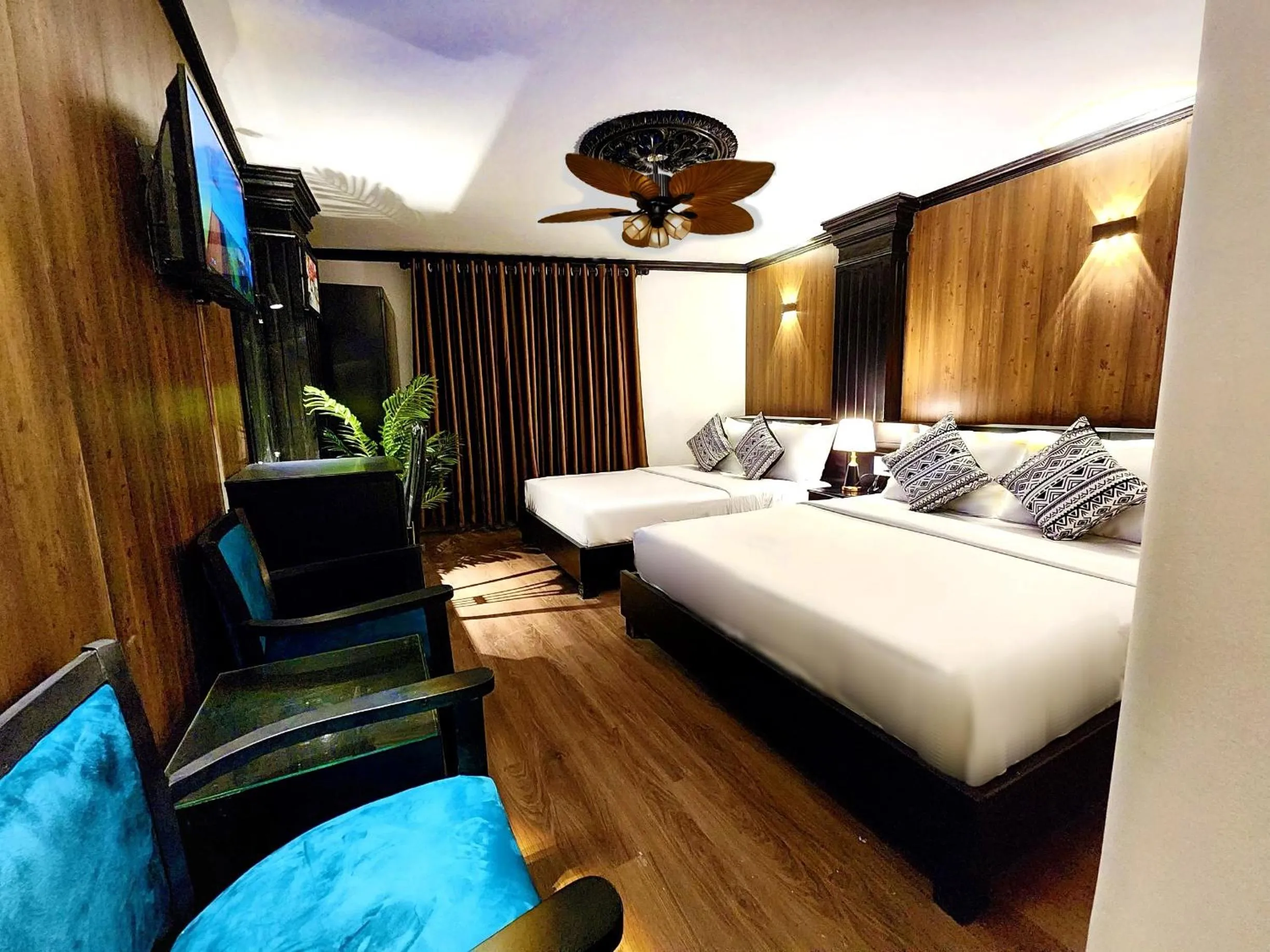 Bed in ROSA ZEN Hotel Spa