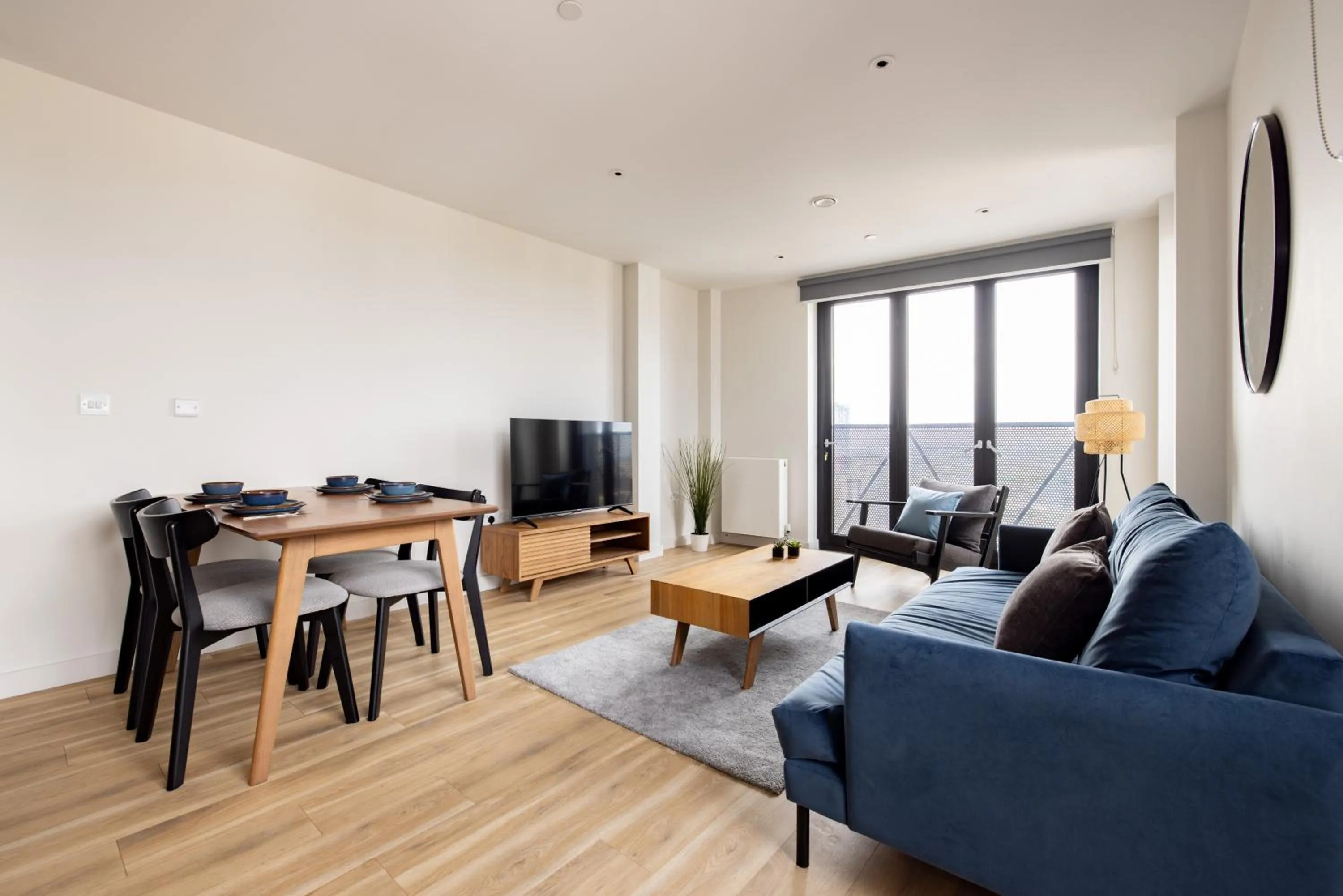 Living room in Charles Hope London Croydon