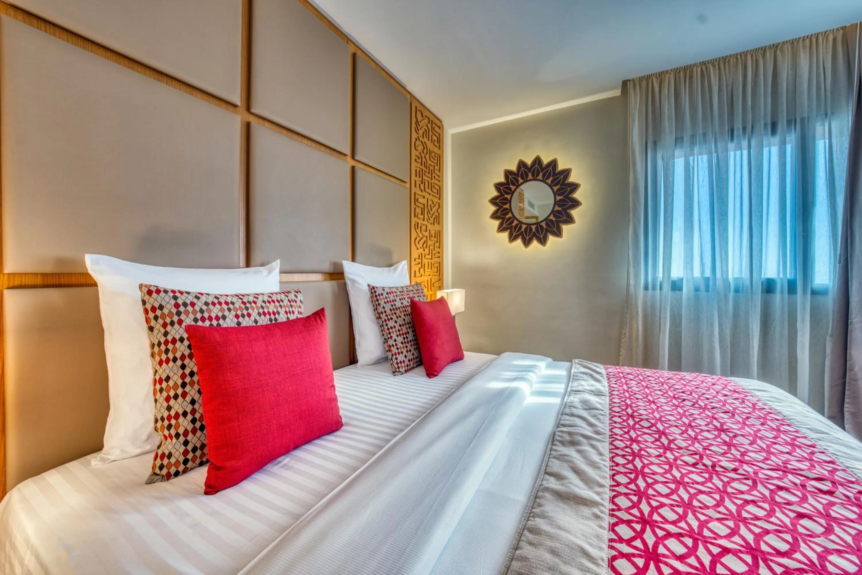 Bed in Azalaï Hôtel Dakar