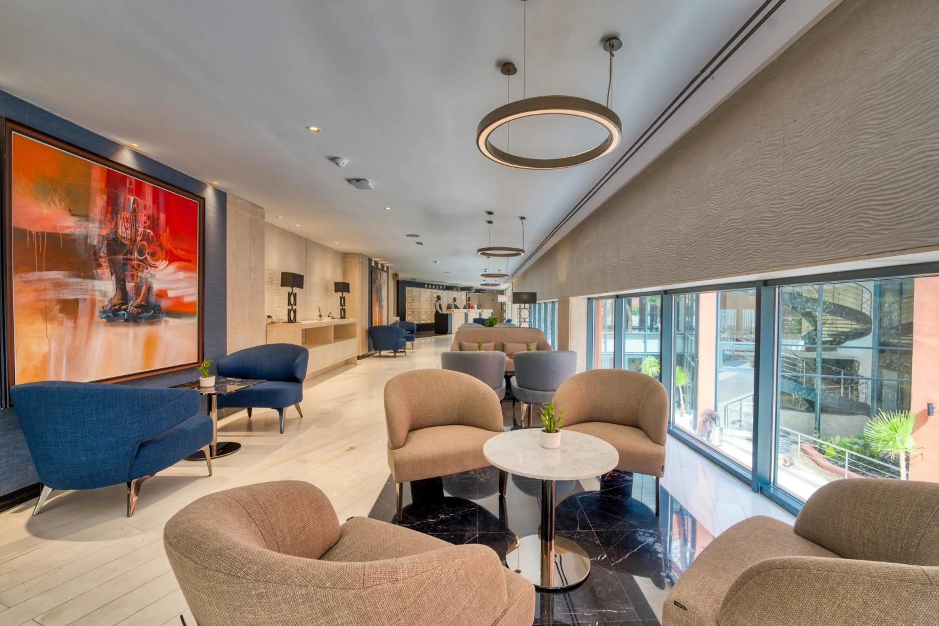 Living room in Azalaï Hôtel Dakar