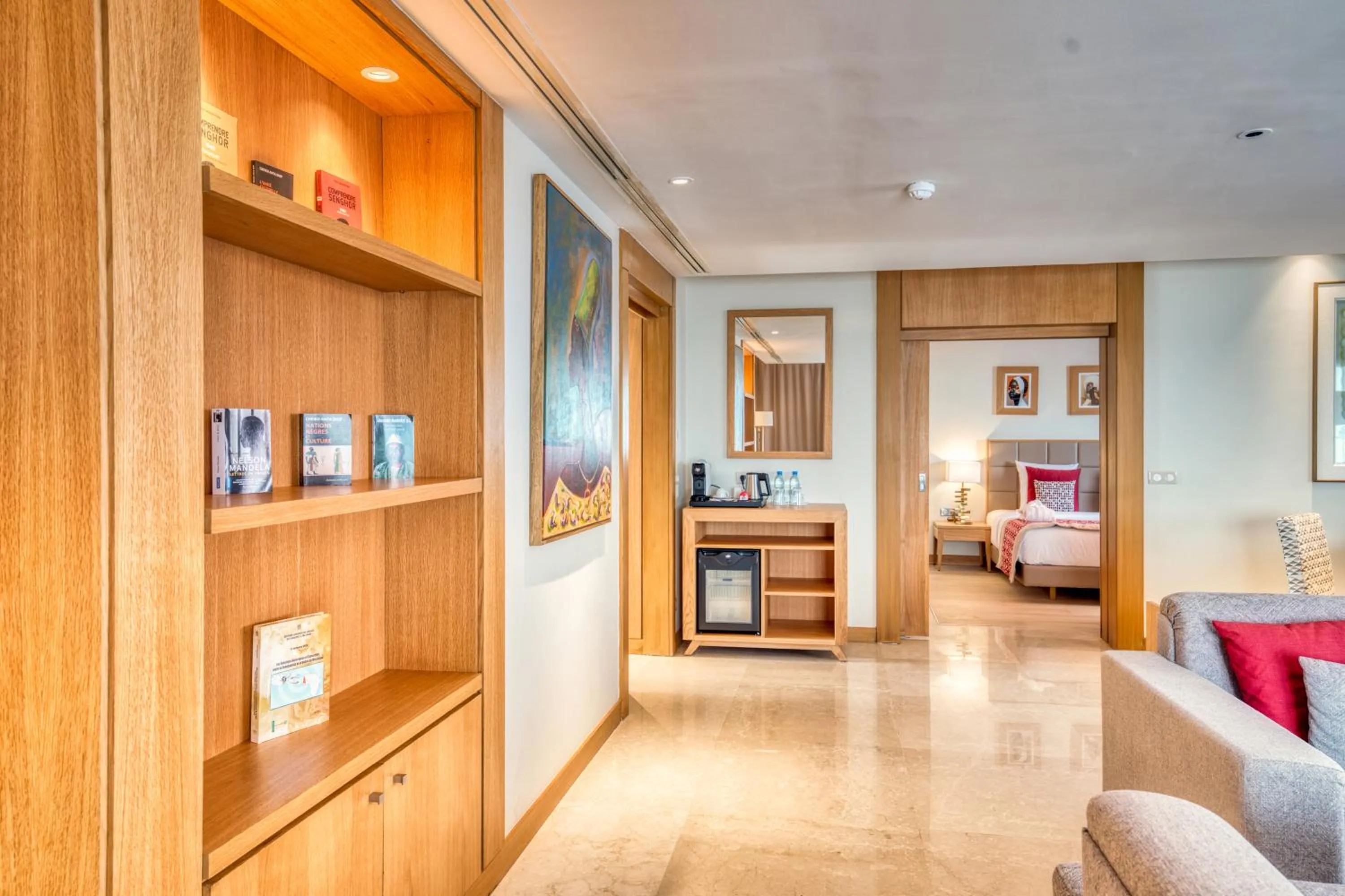 Bed in Azalaï Hôtel Dakar