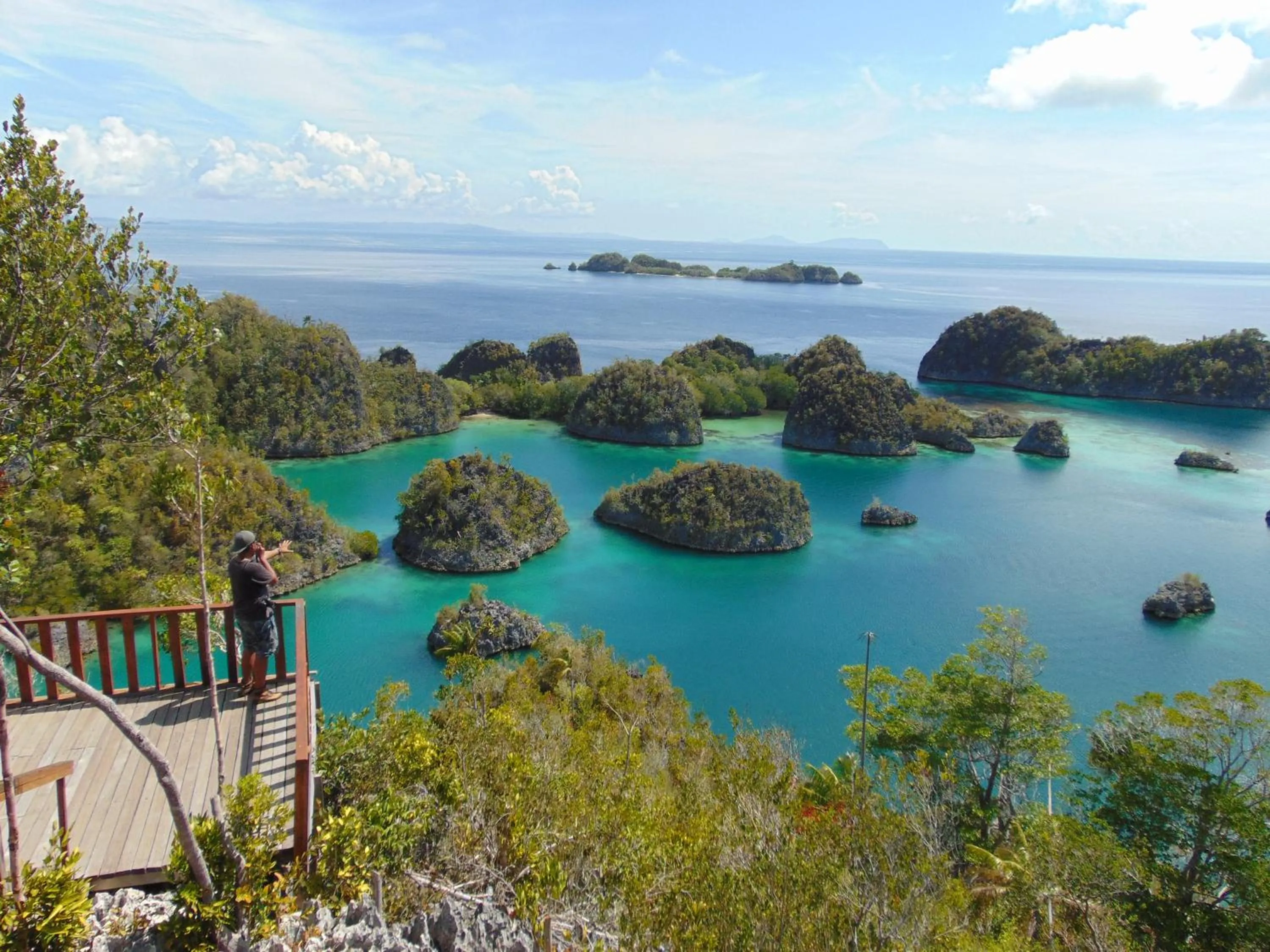 Hiking in Hamueco Dive Resort Raja Ampat