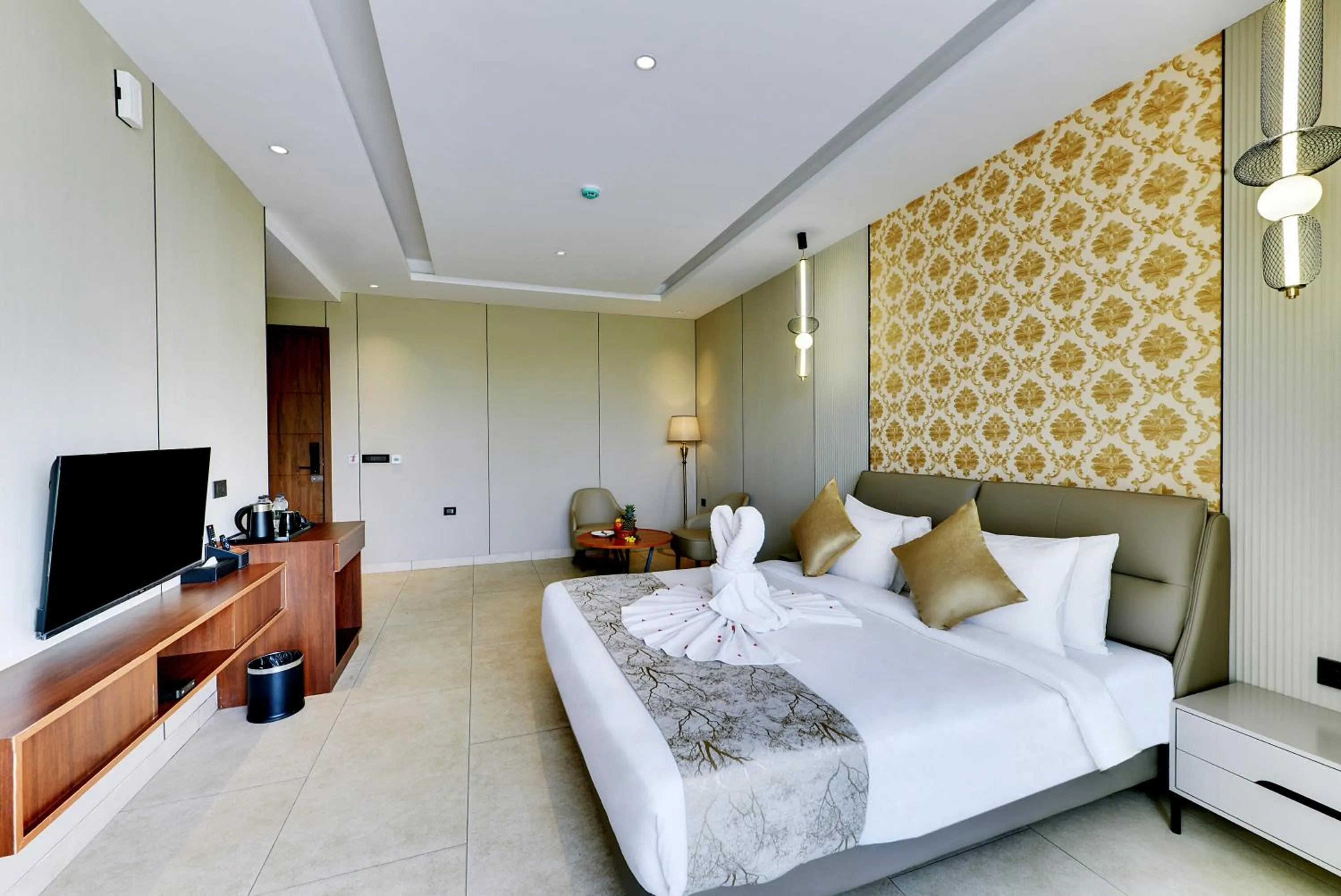 Photo of the whole room, Bed in Sportico Resort Bangalore