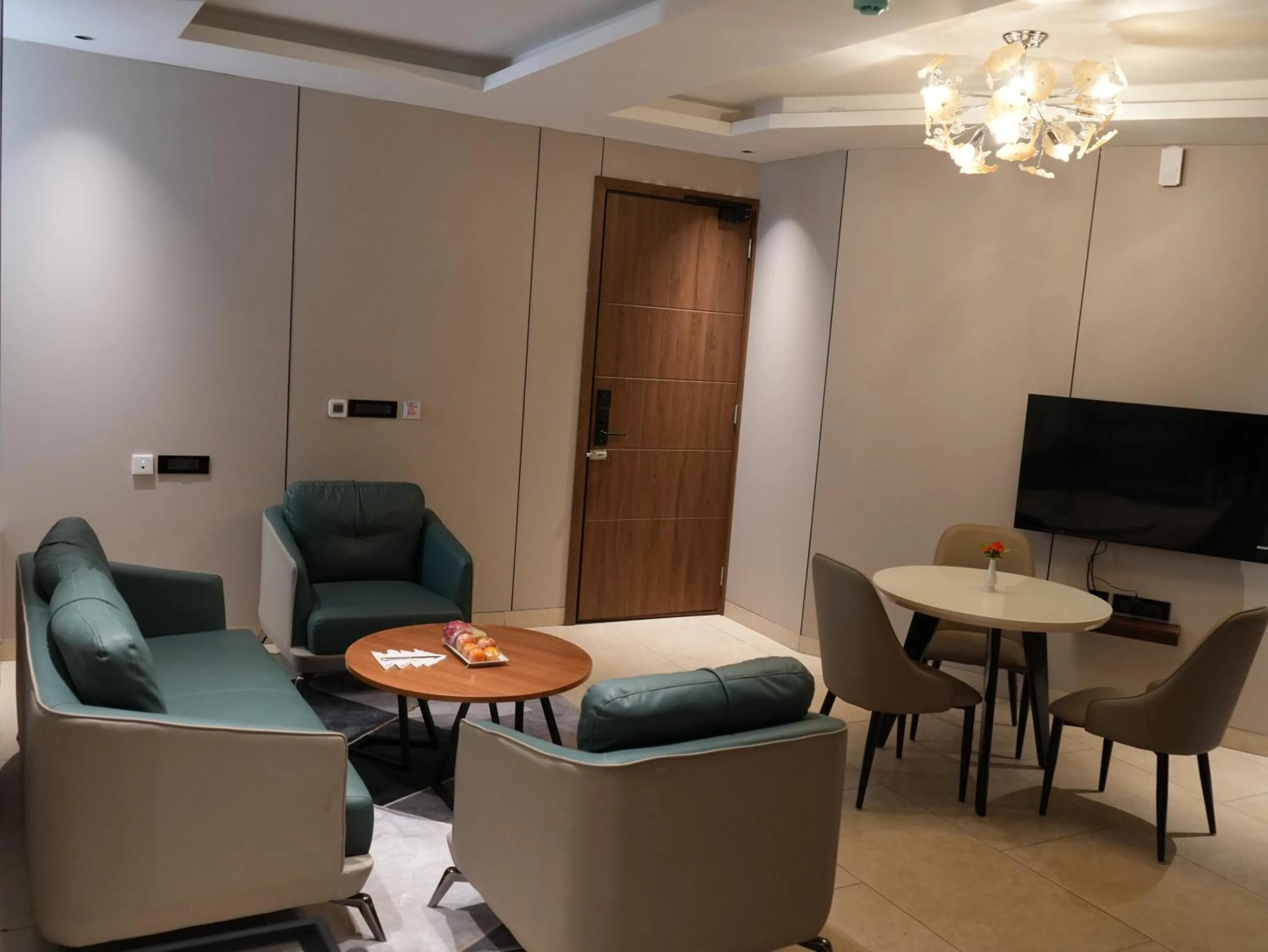 Living room in Sportico Resort Bangalore