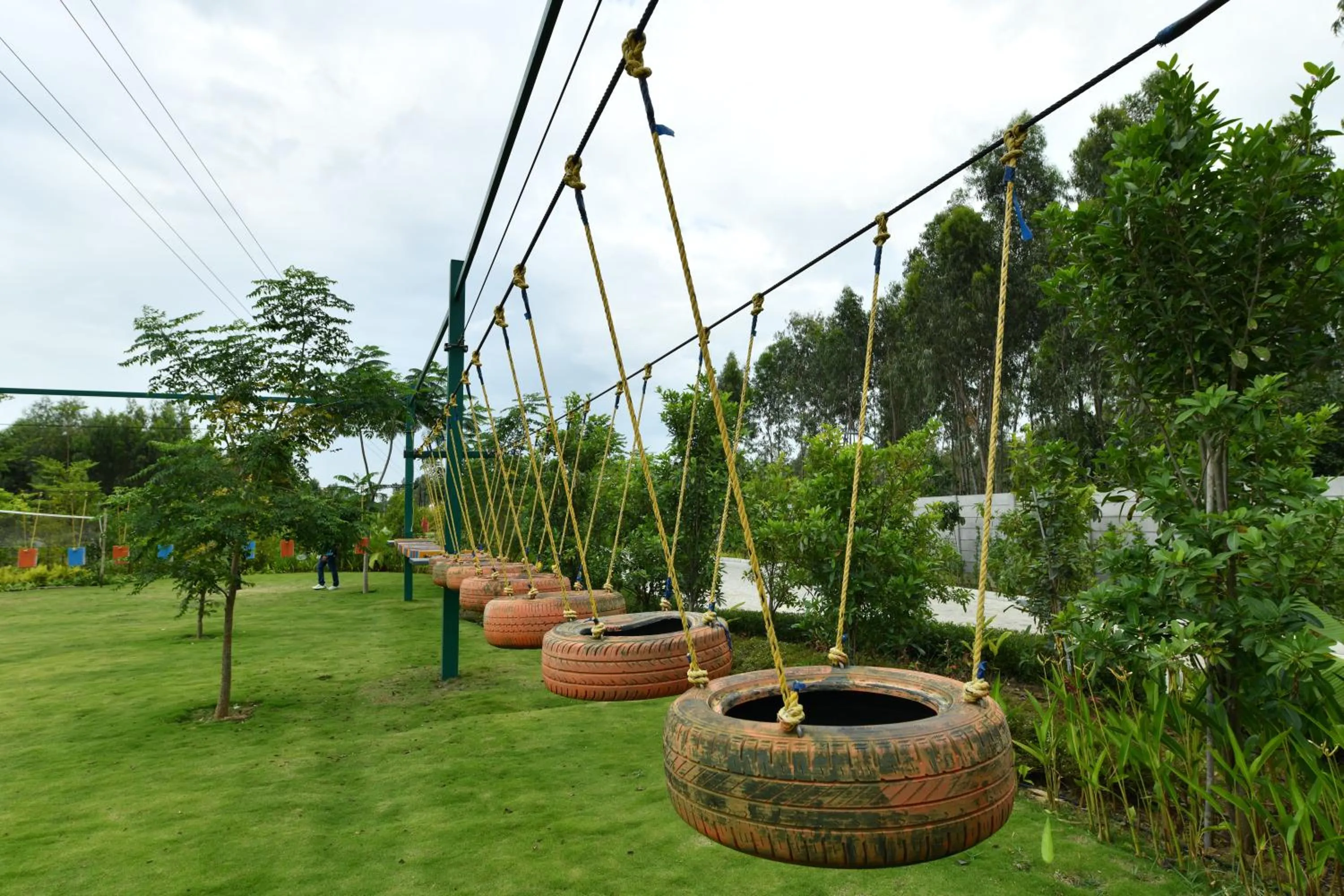 Garden in Sportico Resort Bangalore