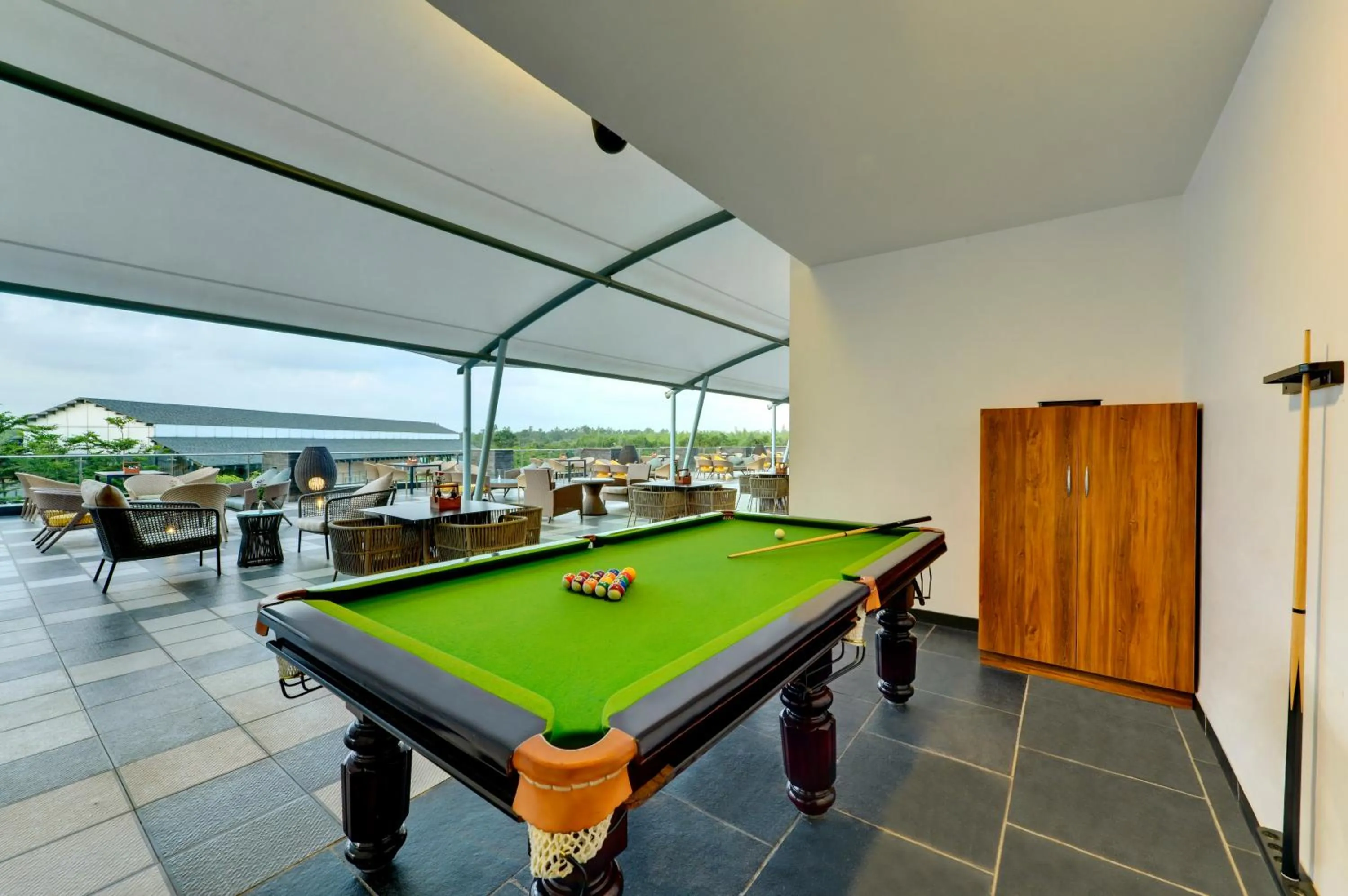 Billiard in Sportico Resort Bangalore