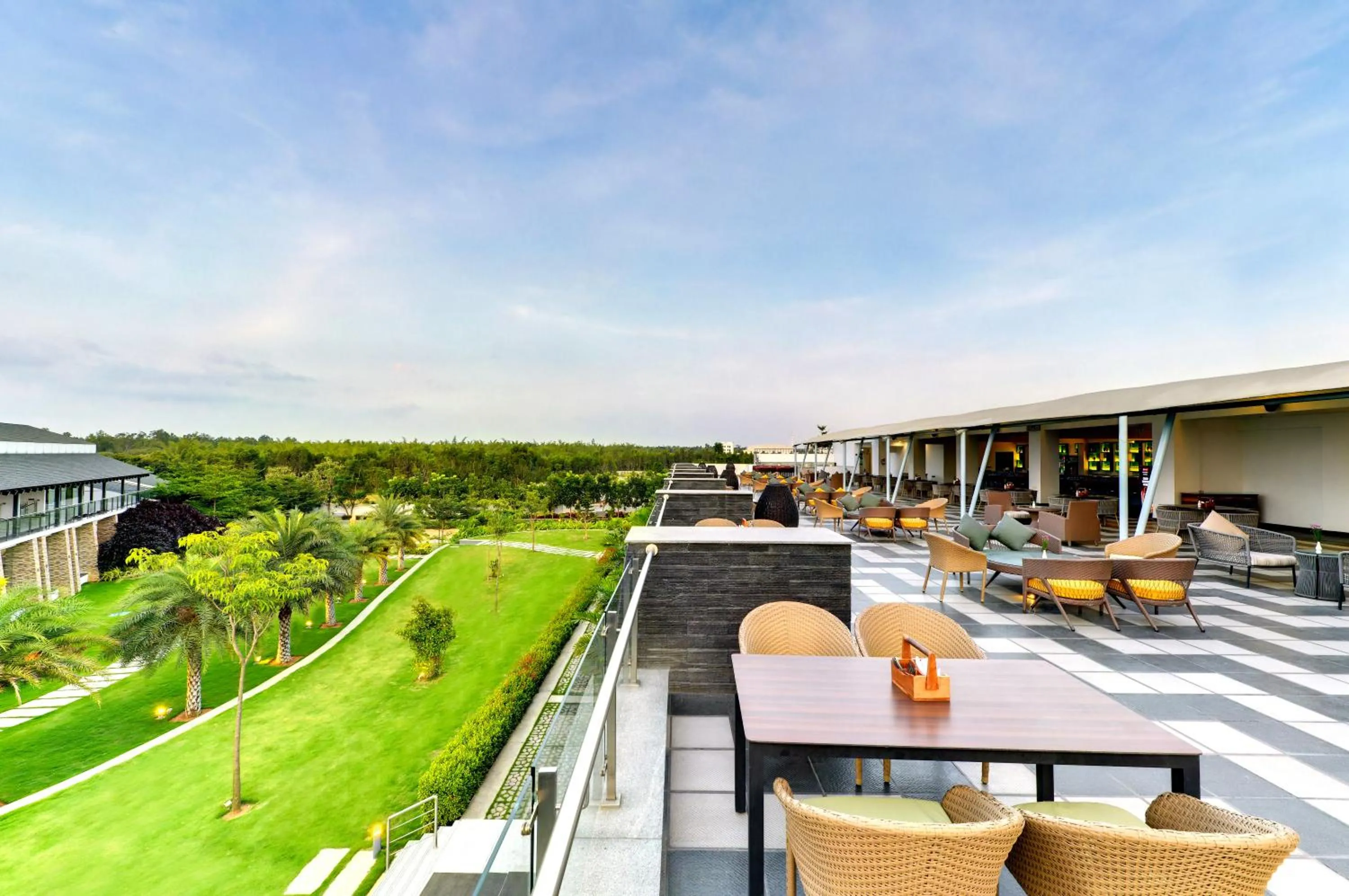 Balcony/Terrace in Sportico Resort Bangalore