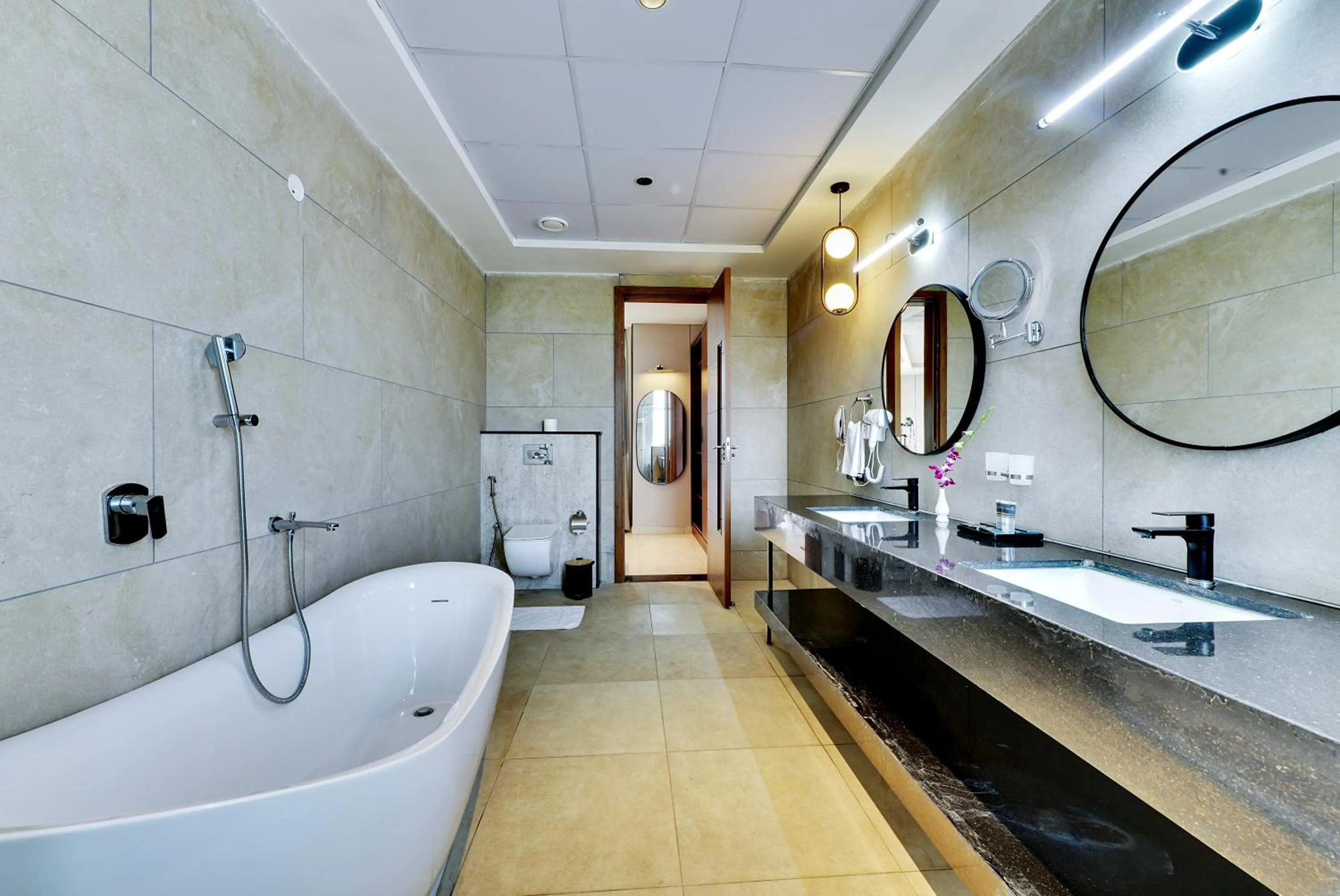 Bathroom in Sportico Resort Bangalore