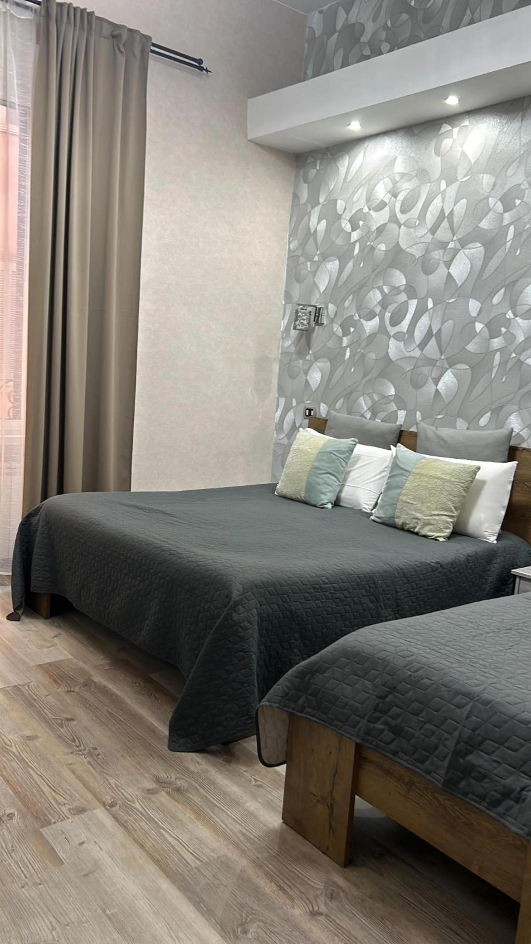 Bed in Vanella Rome Domus