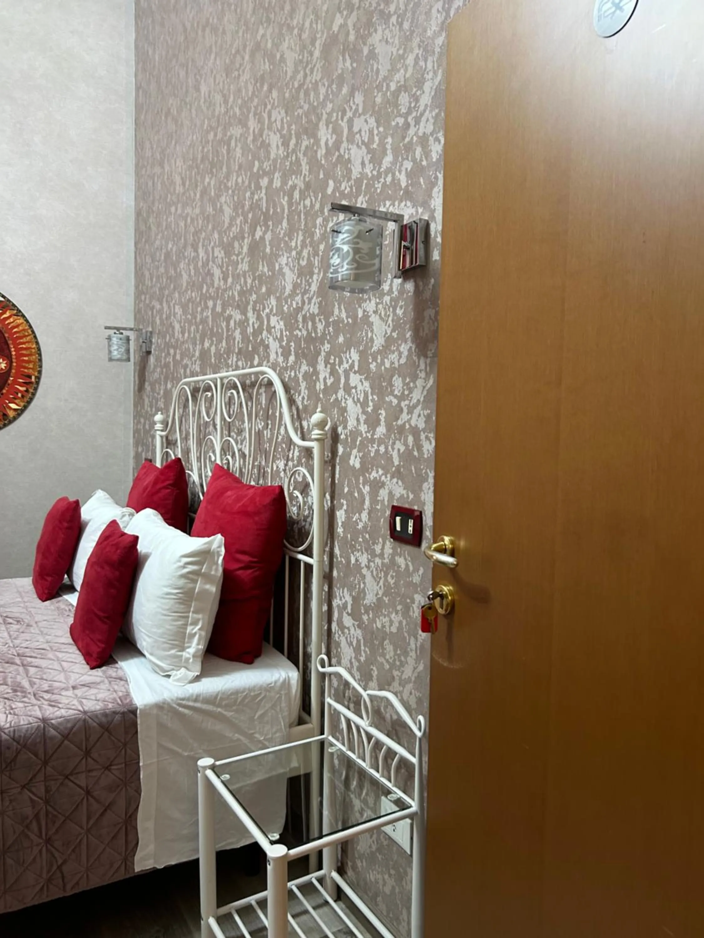 Bed in Vanella Rome Domus