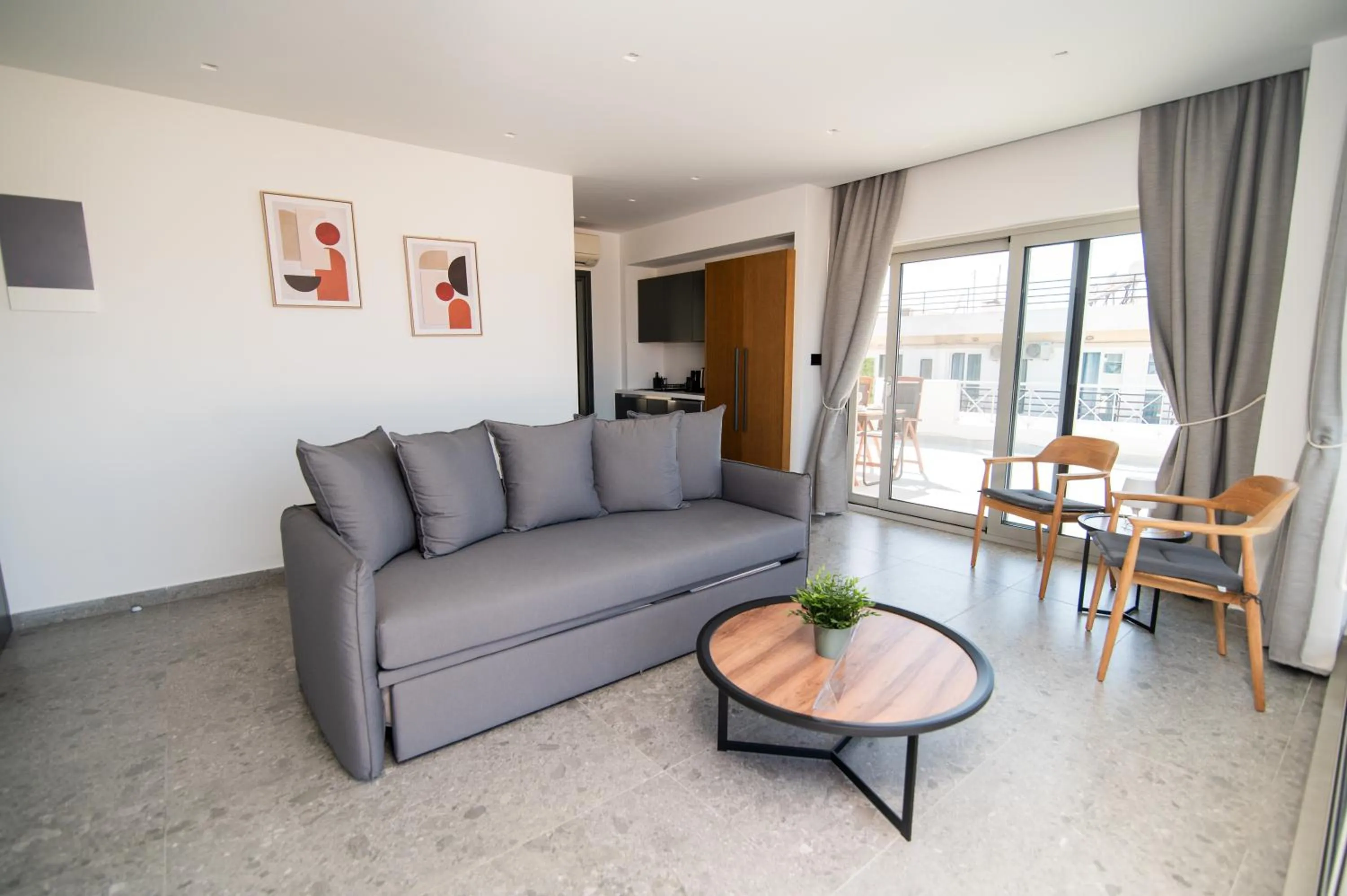 Living room in Jasmine Hotel Apartments