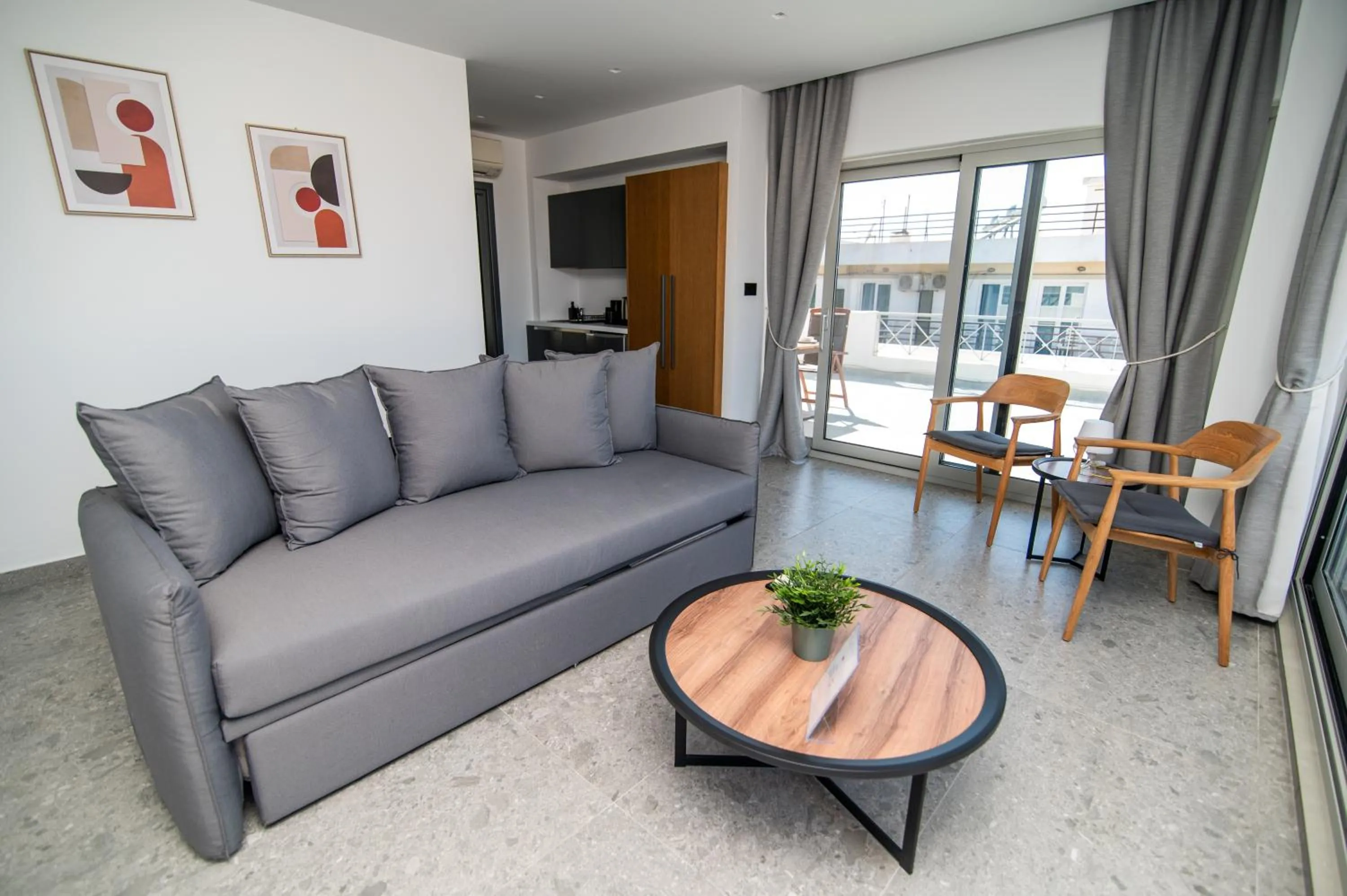 Living room in Jasmine Hotel Apartments