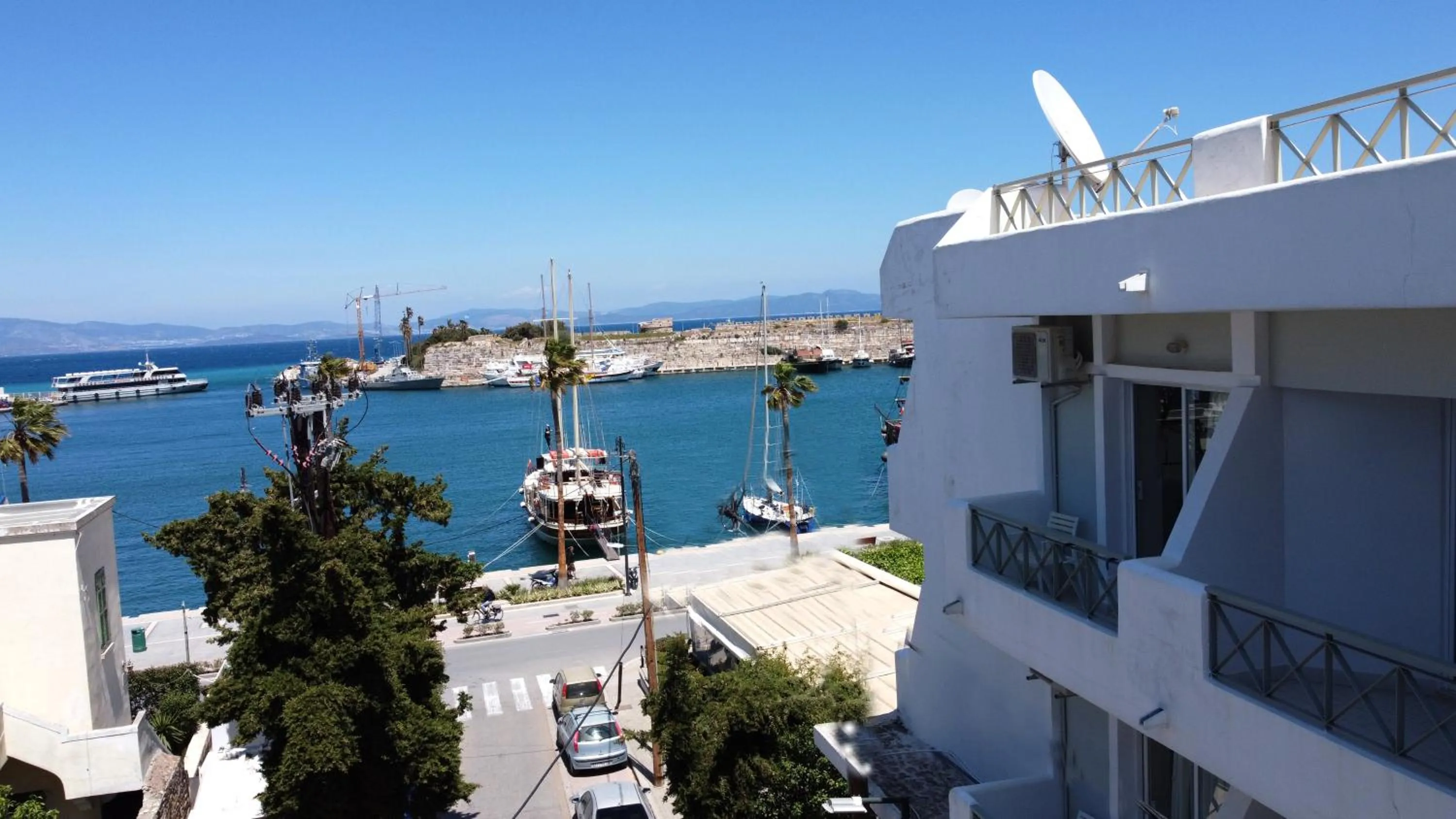 Sea view in Jasmine Hotel Apartments