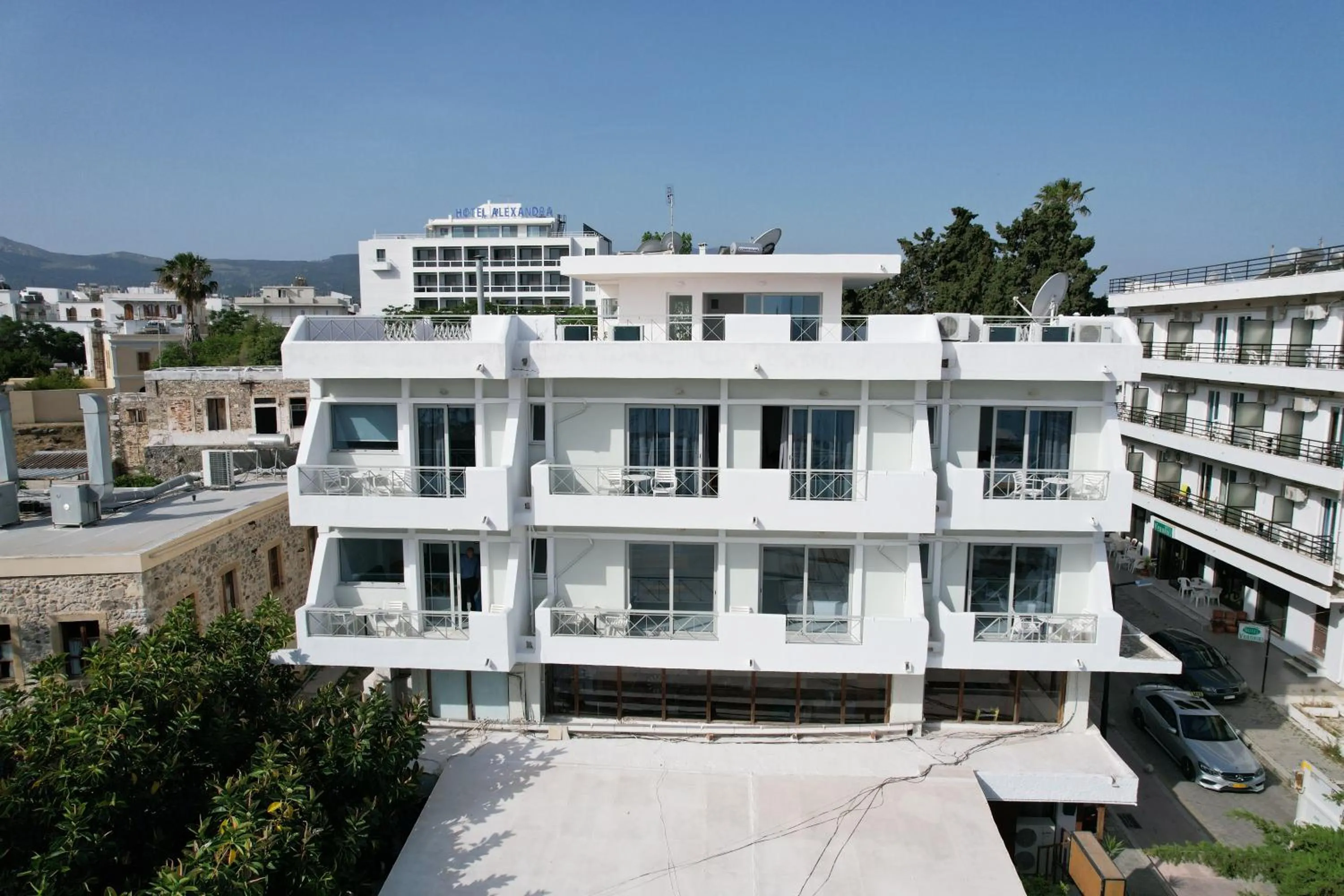 Property building in Jasmine Hotel Apartments