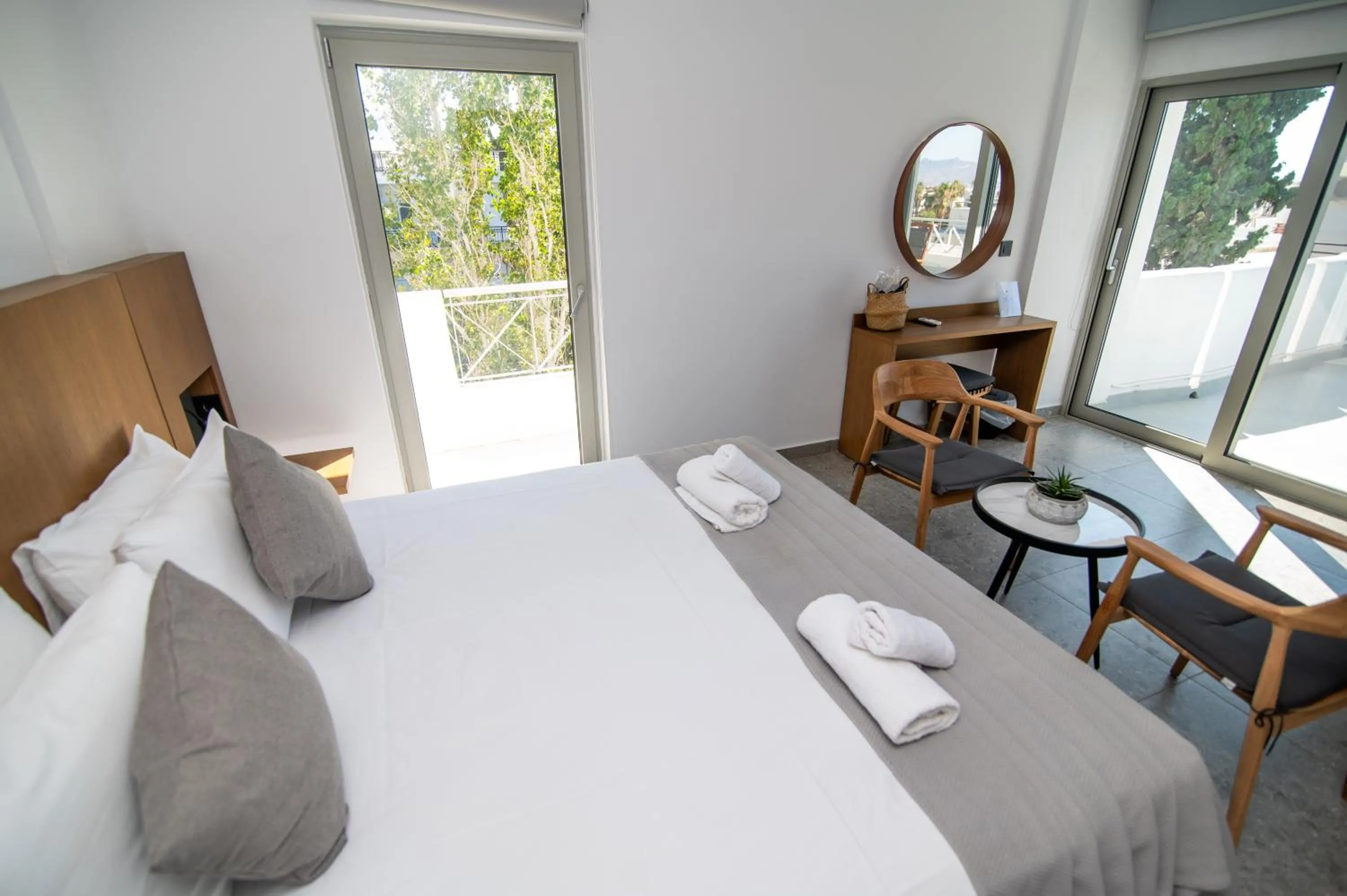 Bed in Jasmine Hotel Apartments