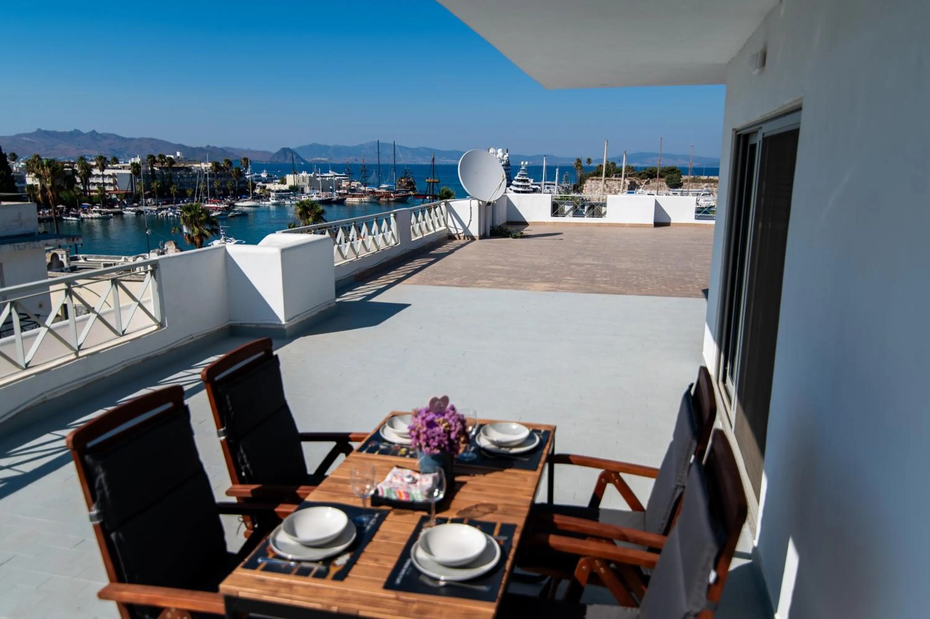 Patio in Jasmine Hotel Apartments