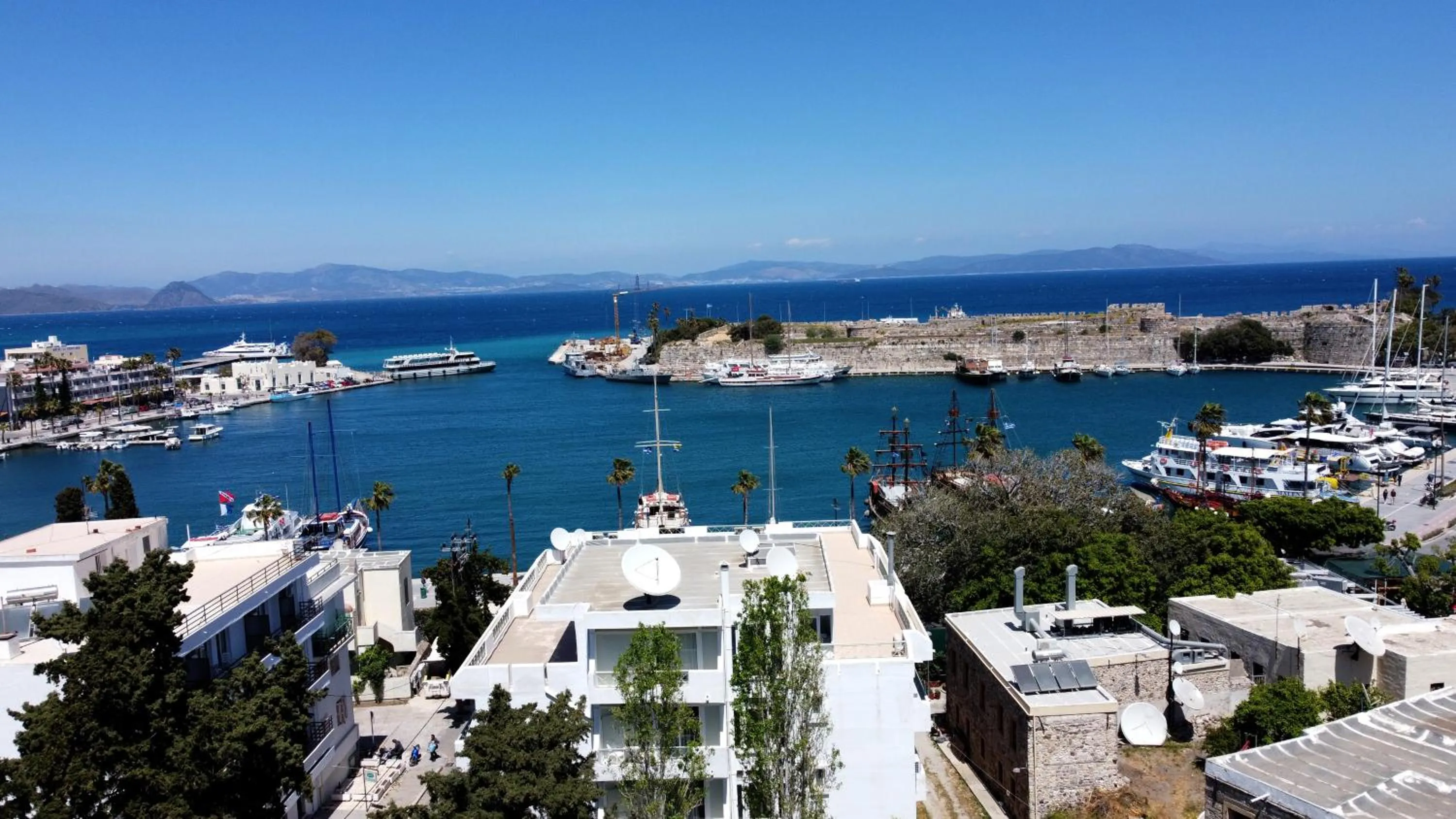 Bird's eye view in Jasmine Hotel Apartments