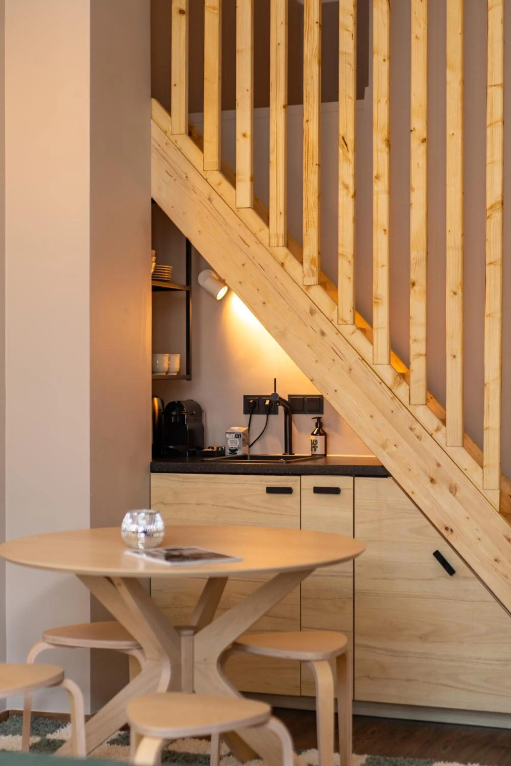 Photo of the whole room in The Charming by Curt Suites