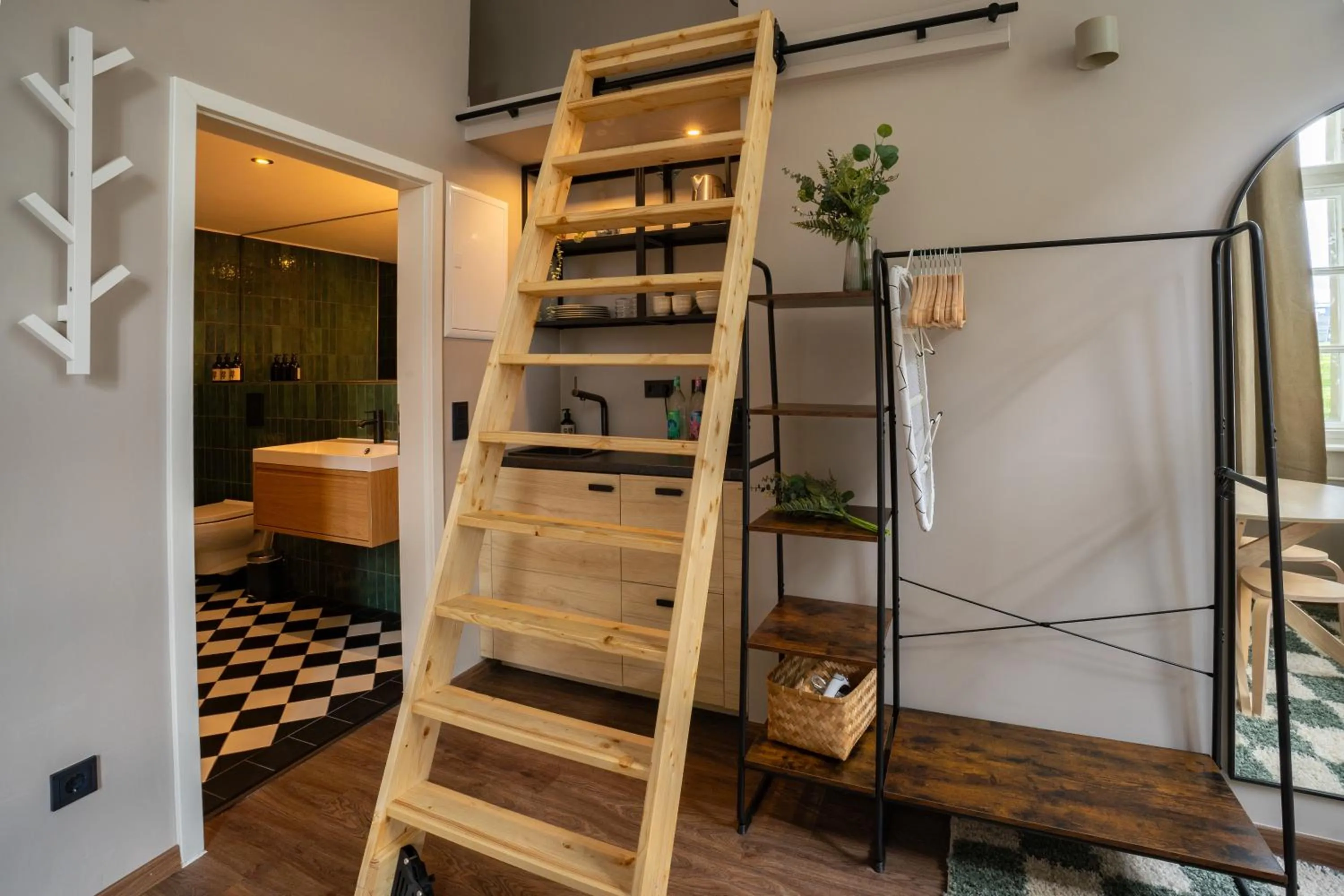 Bathroom in The Charming by Curt Suites