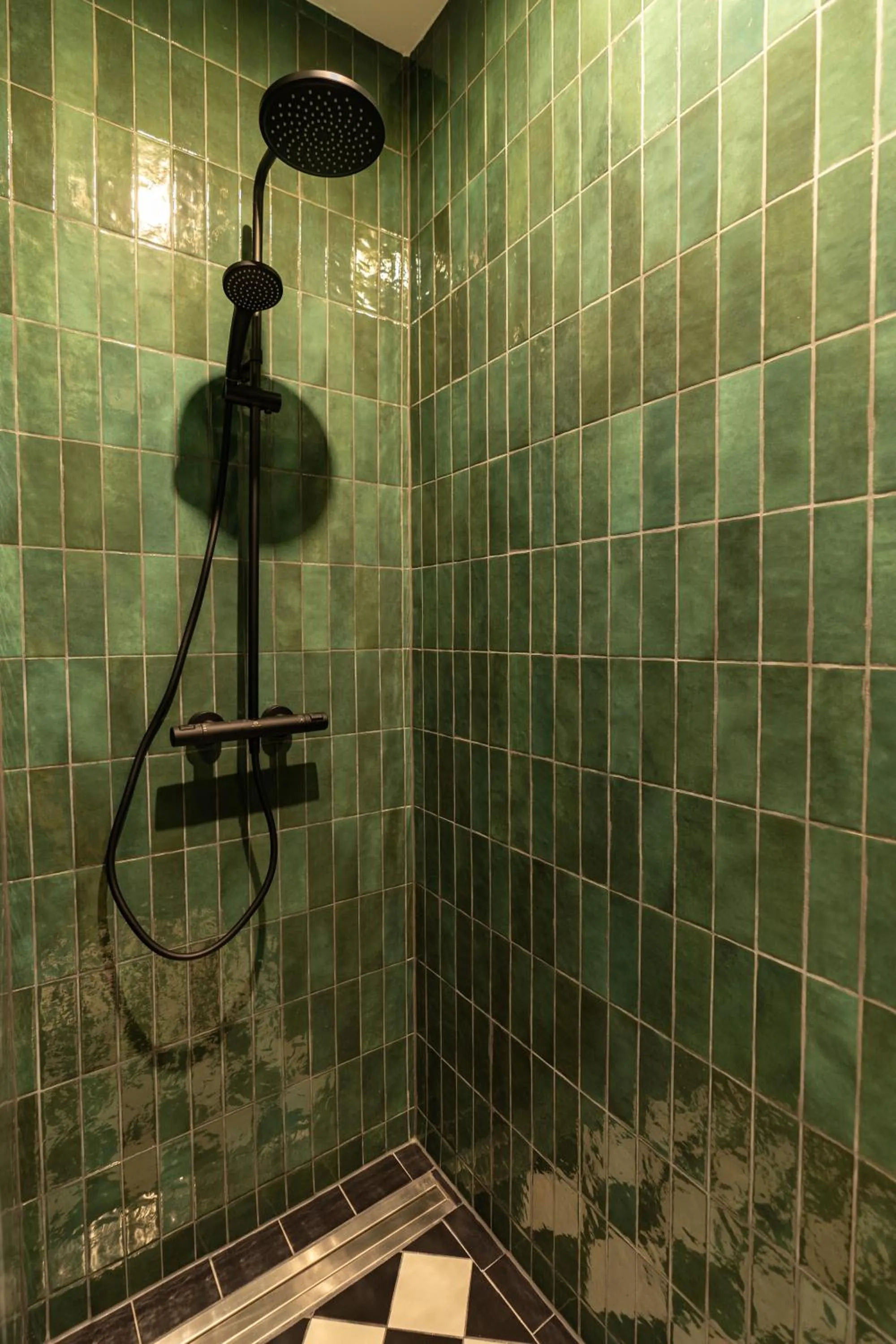 Shower in The Charming by Curt Suites