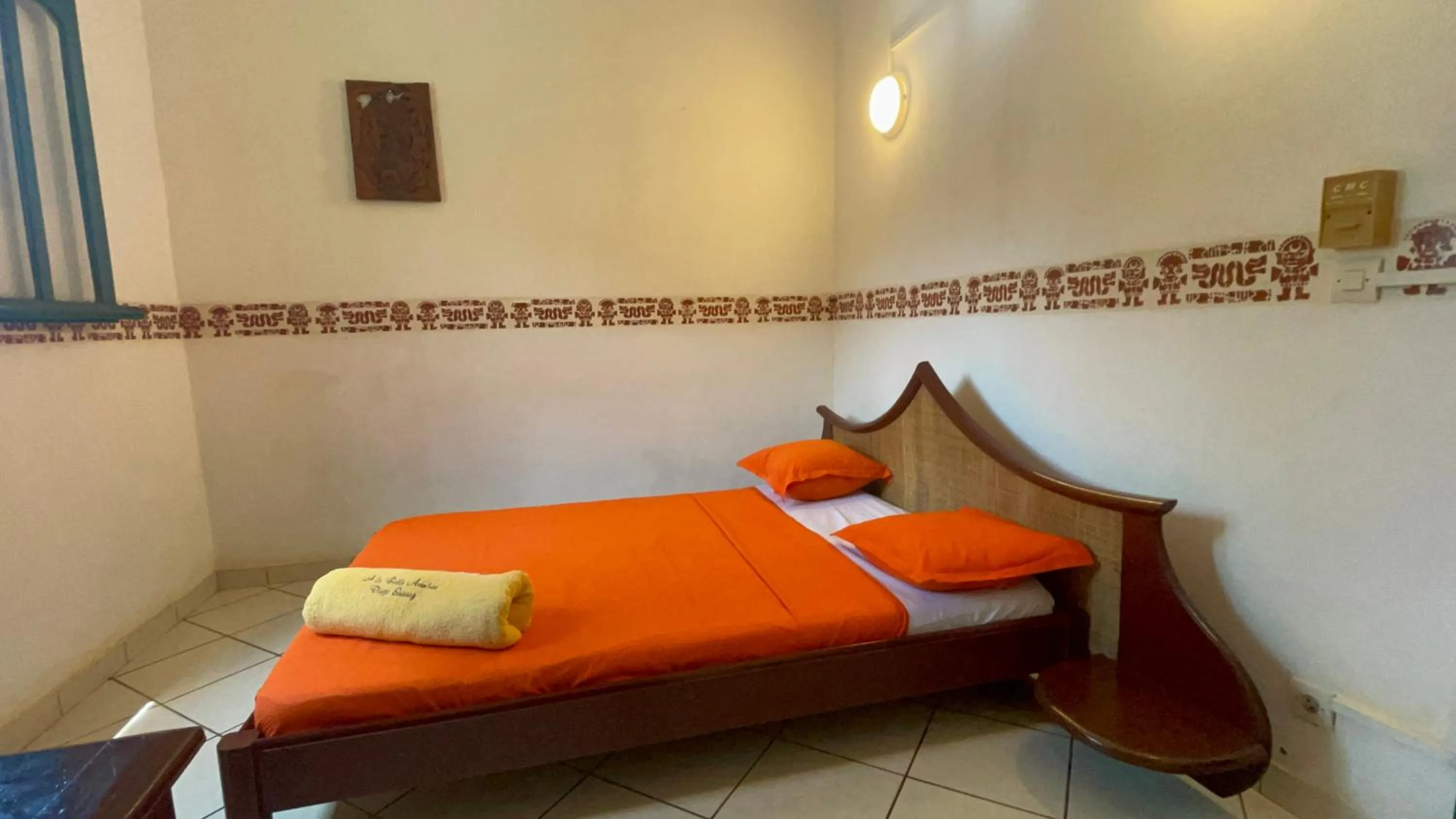 Bed in La Belle Aventure