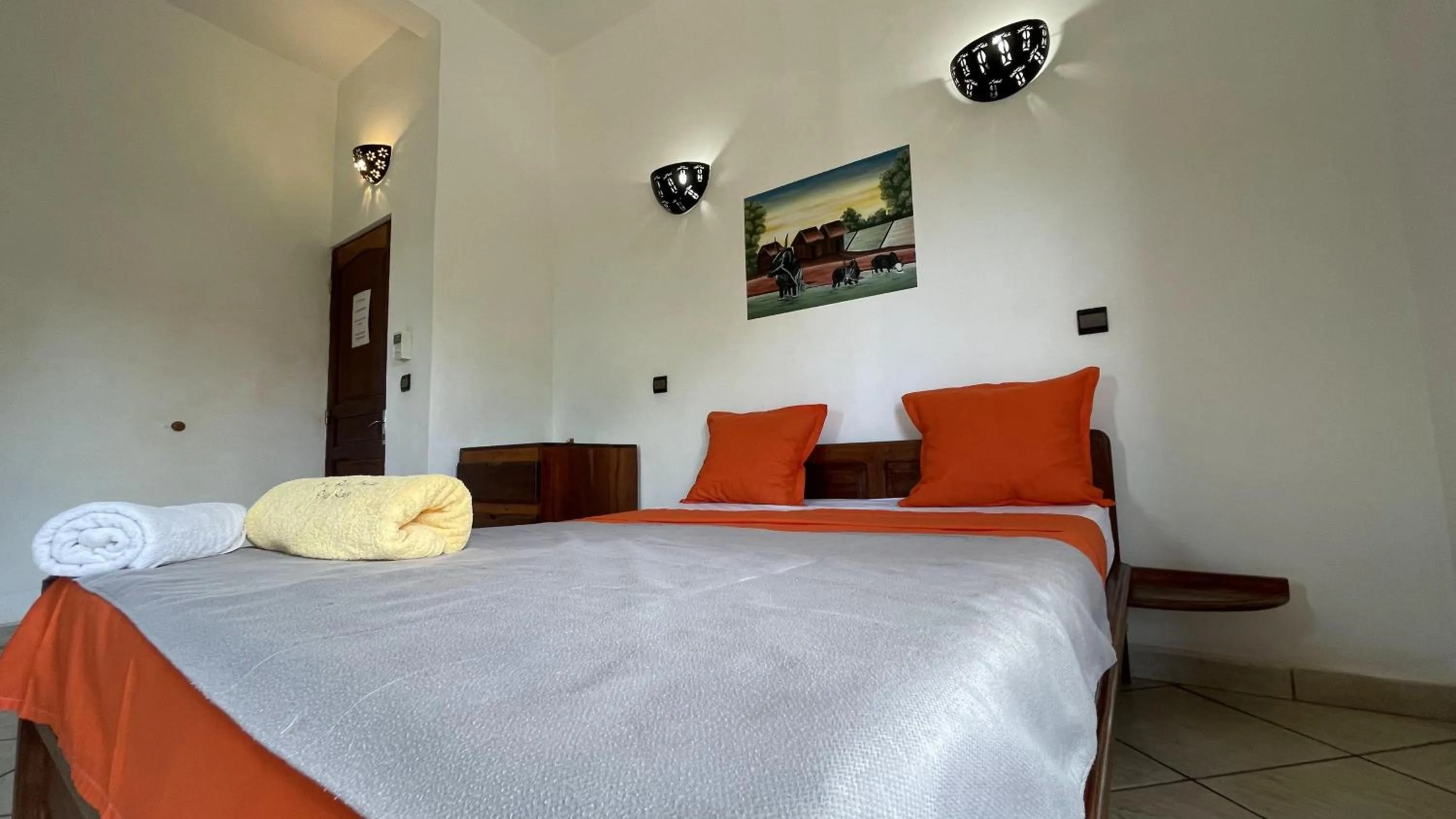 Bed in La Belle Aventure