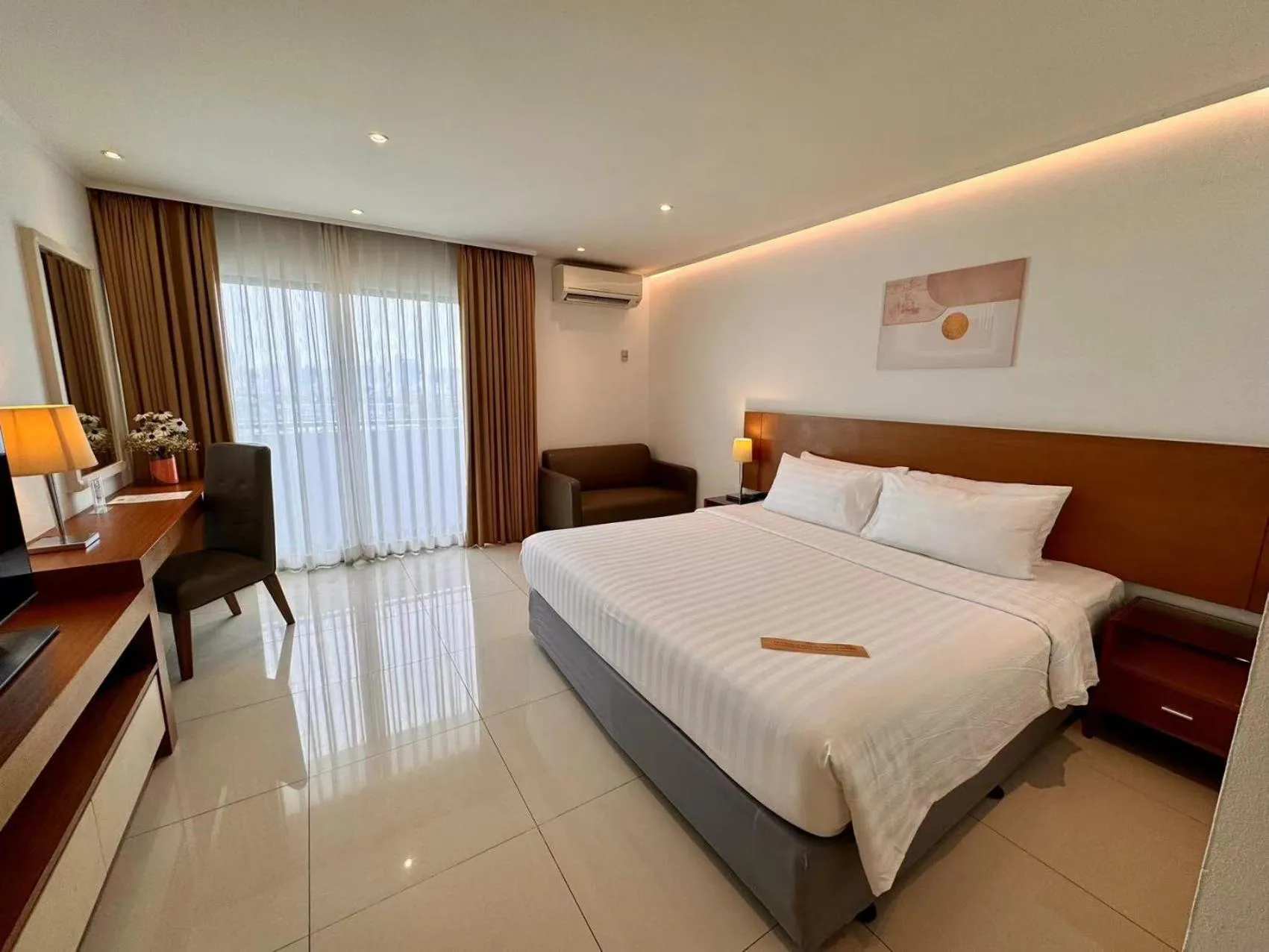 Bed in Thomson Hotel Huamark