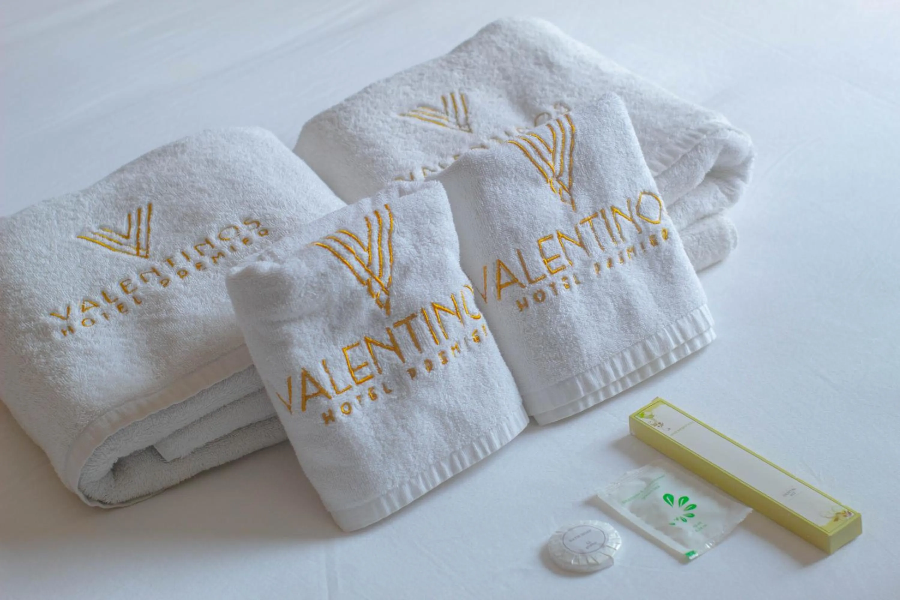 towels in Valentino's Hotel