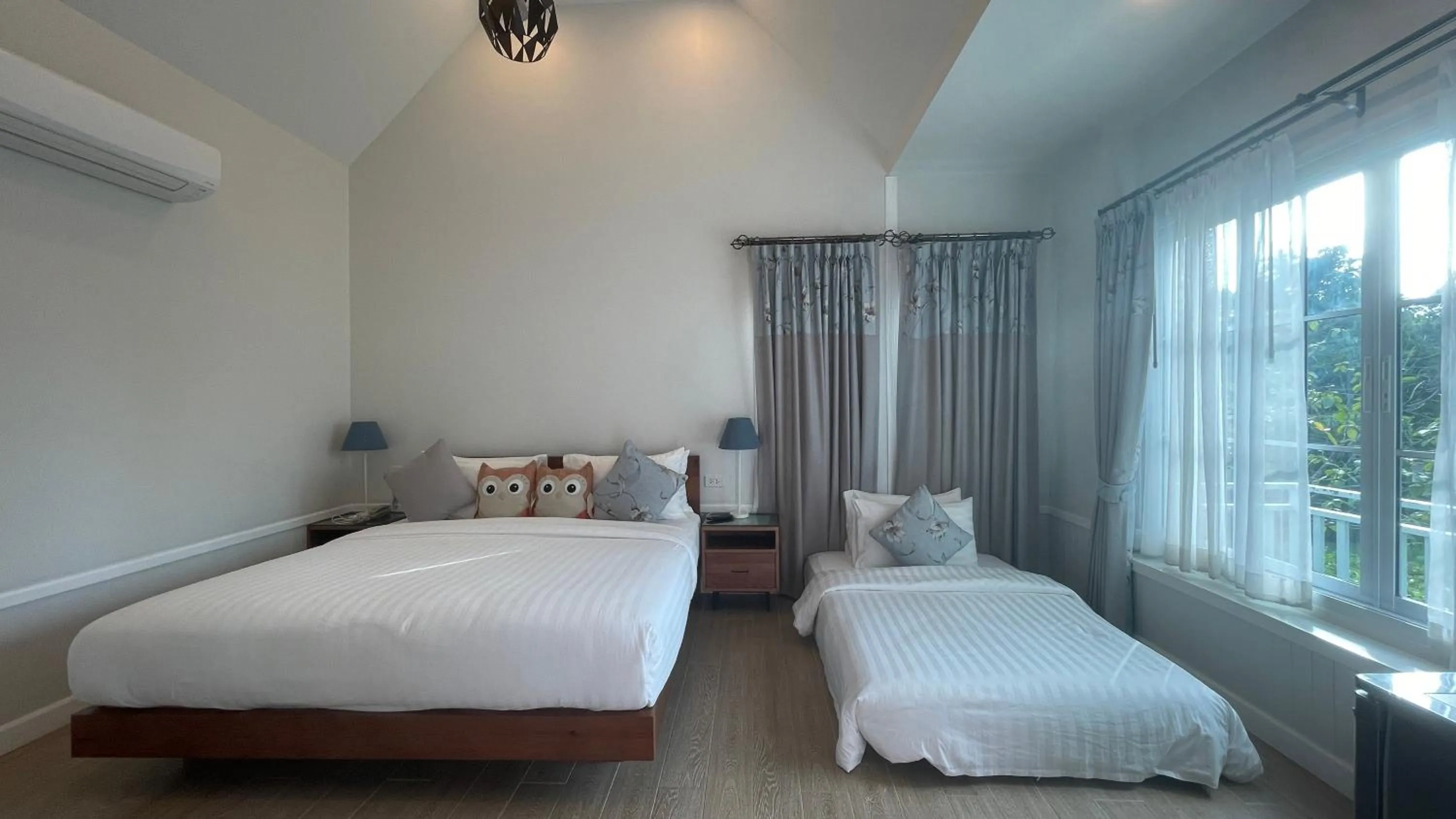 Bed in Vermont Khao Yai Resort