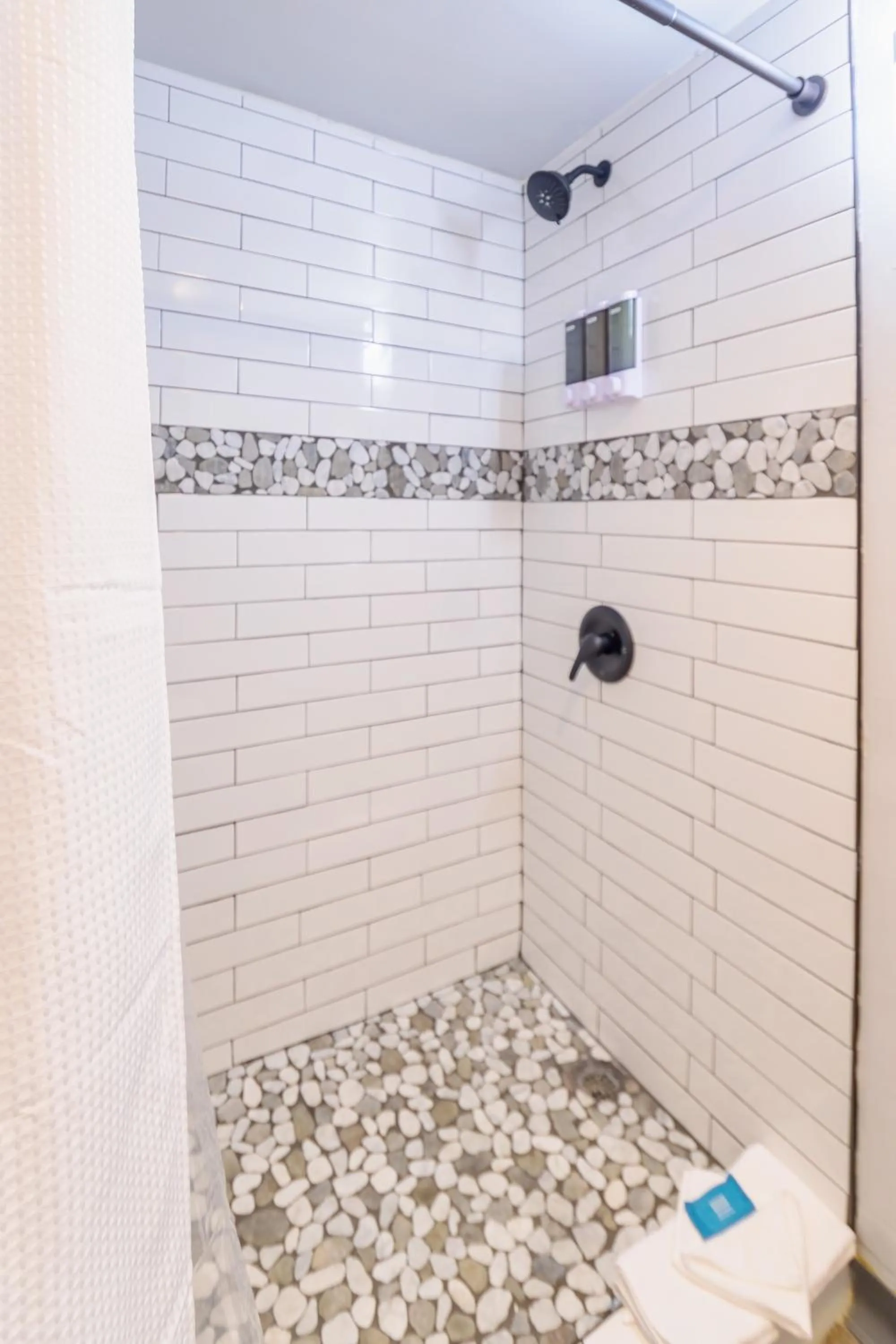 Shower in Bel Aire Motel