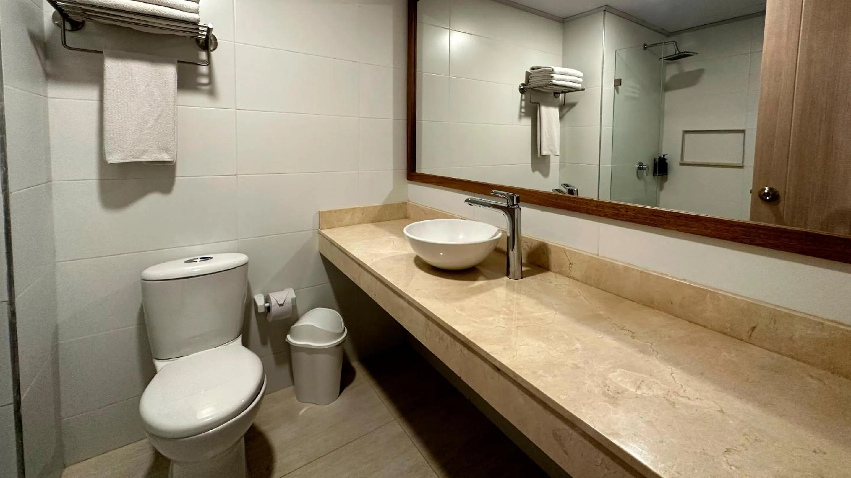 Toilet in Hotel Caribbean by On vacation