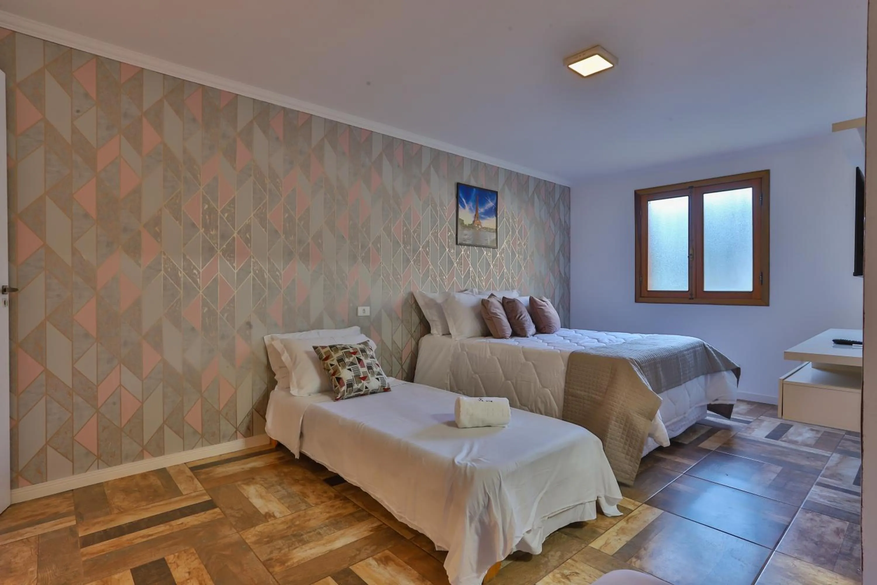 Bed in La Vita Pousada de Charme