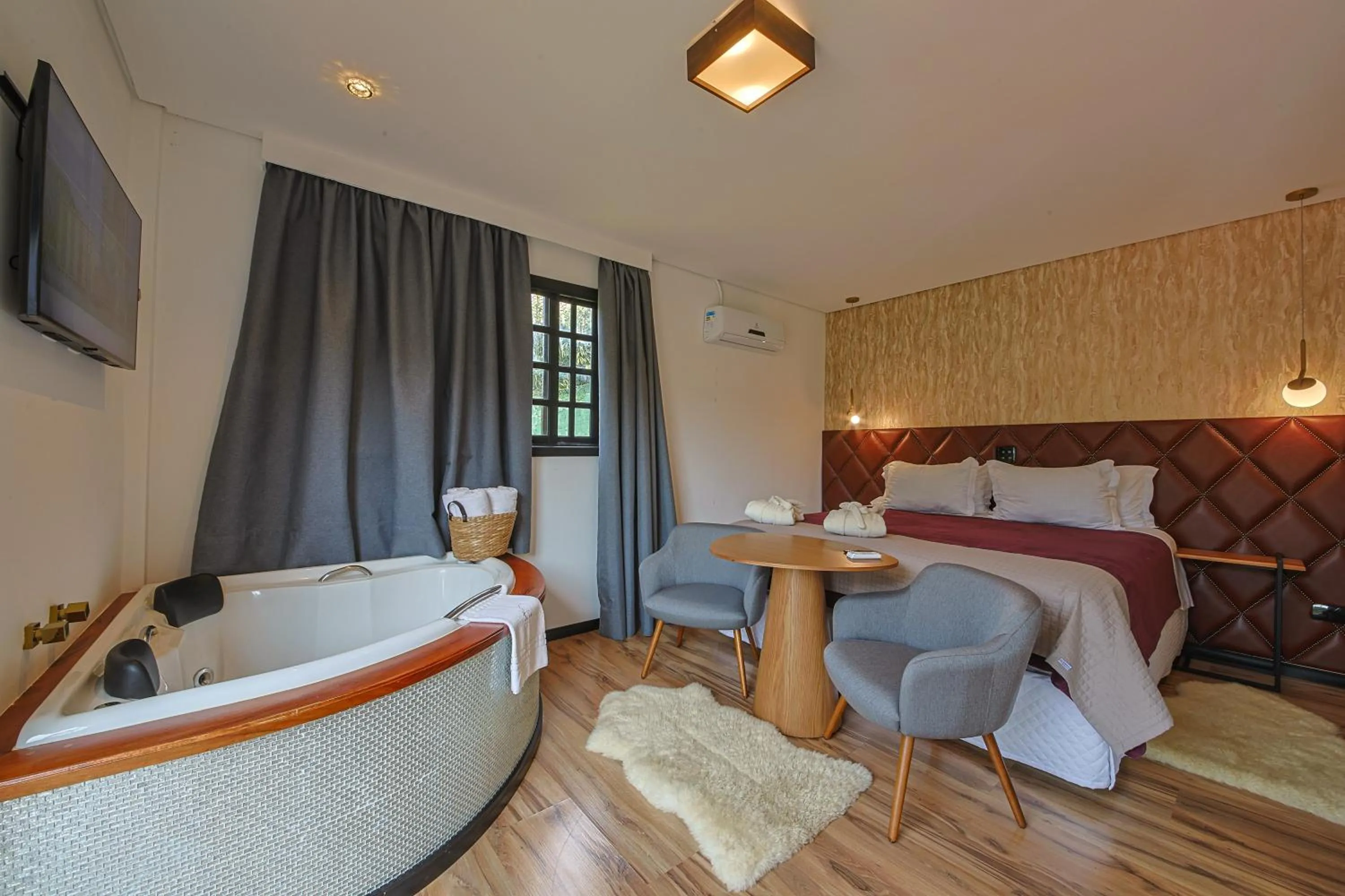 Bed in La Vita Pousada de Charme