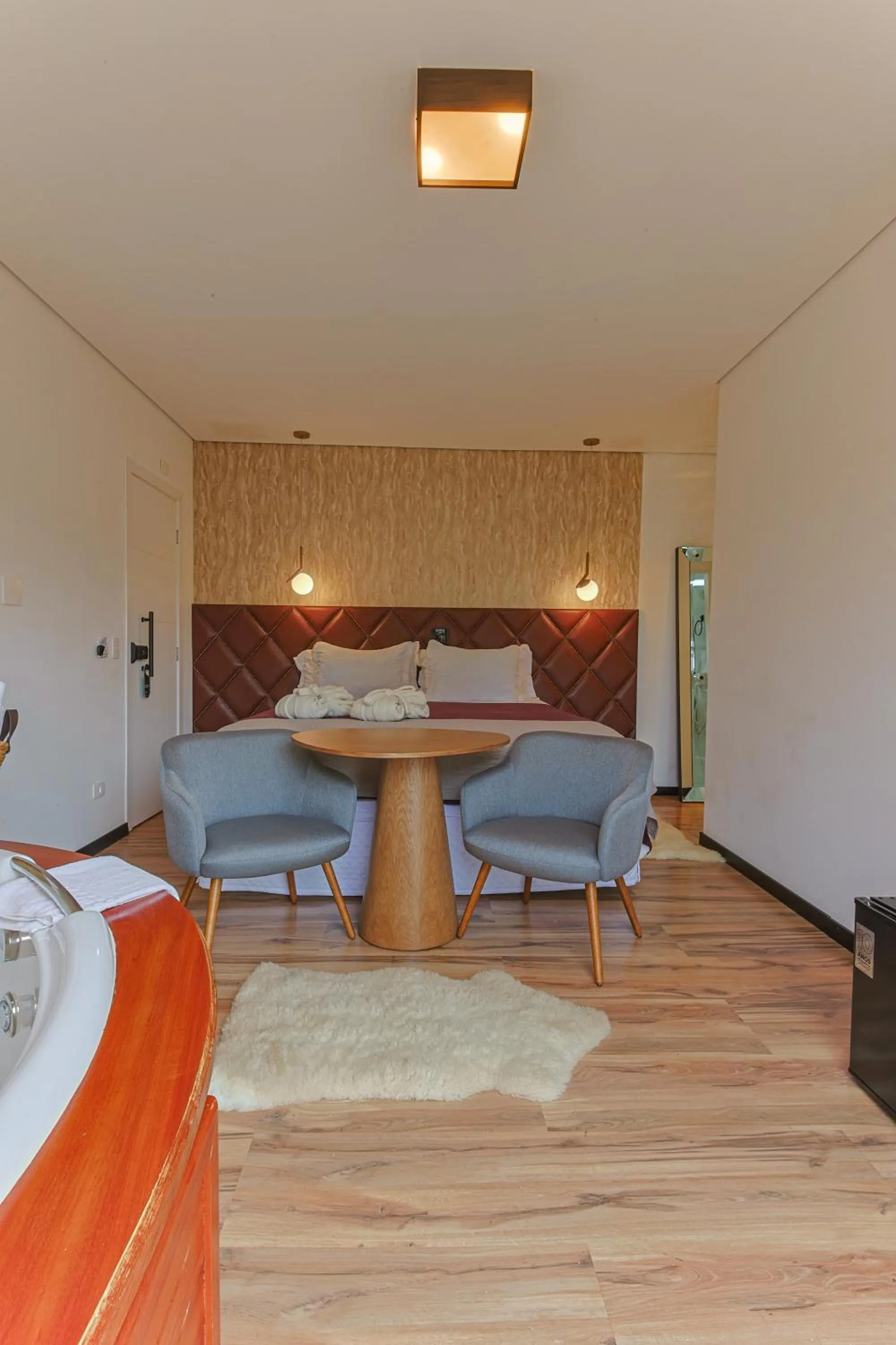 Bed in La Vita Pousada de Charme