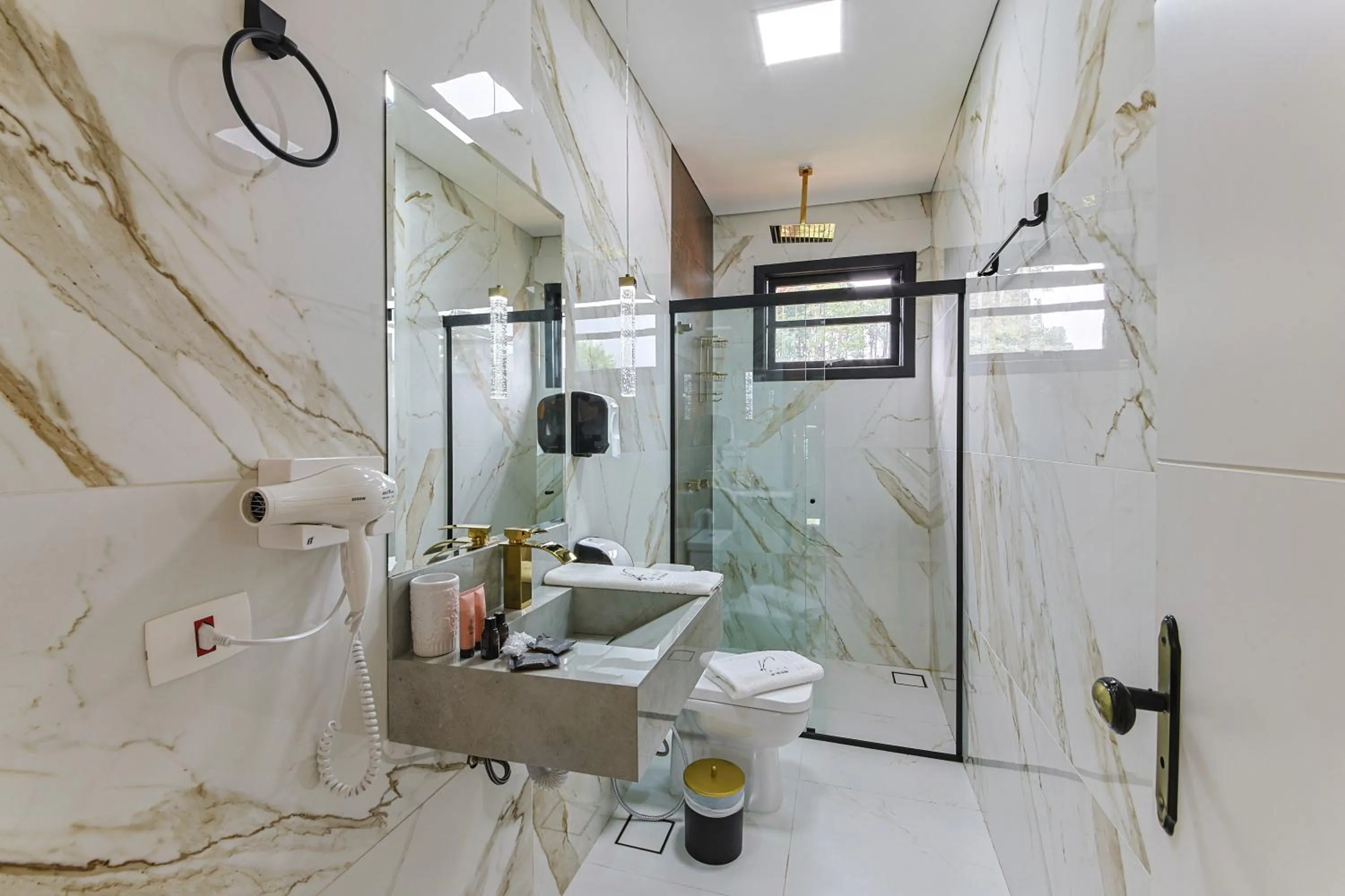 Shower in La Vita Pousada de Charme