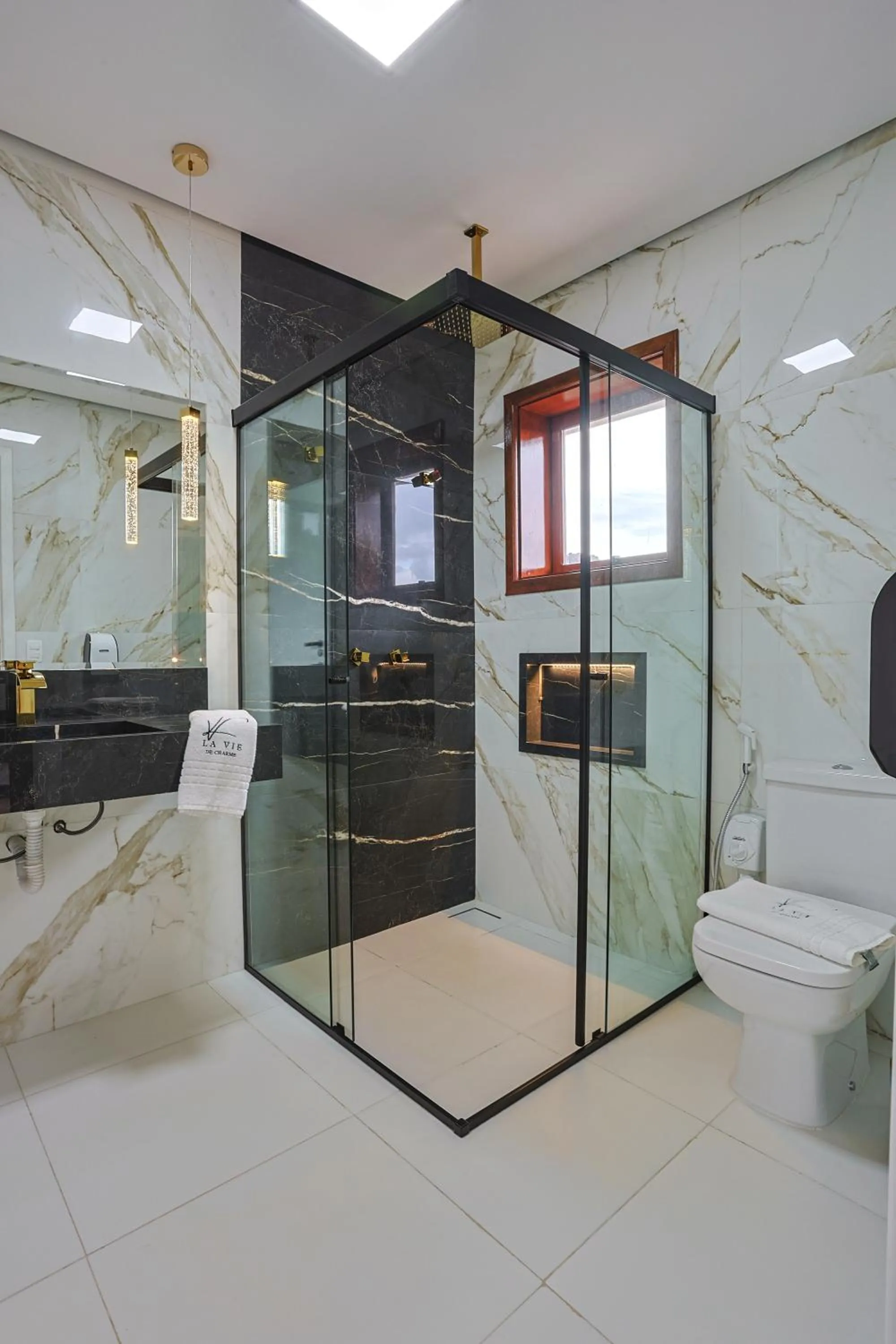 Shower in La Vita Pousada de Charme