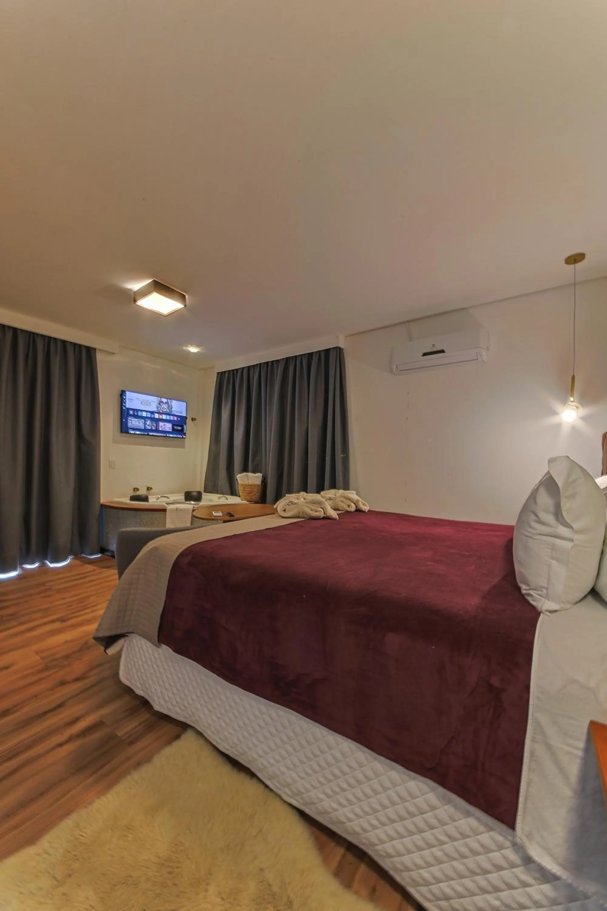 Bed in La Vita Pousada de Charme