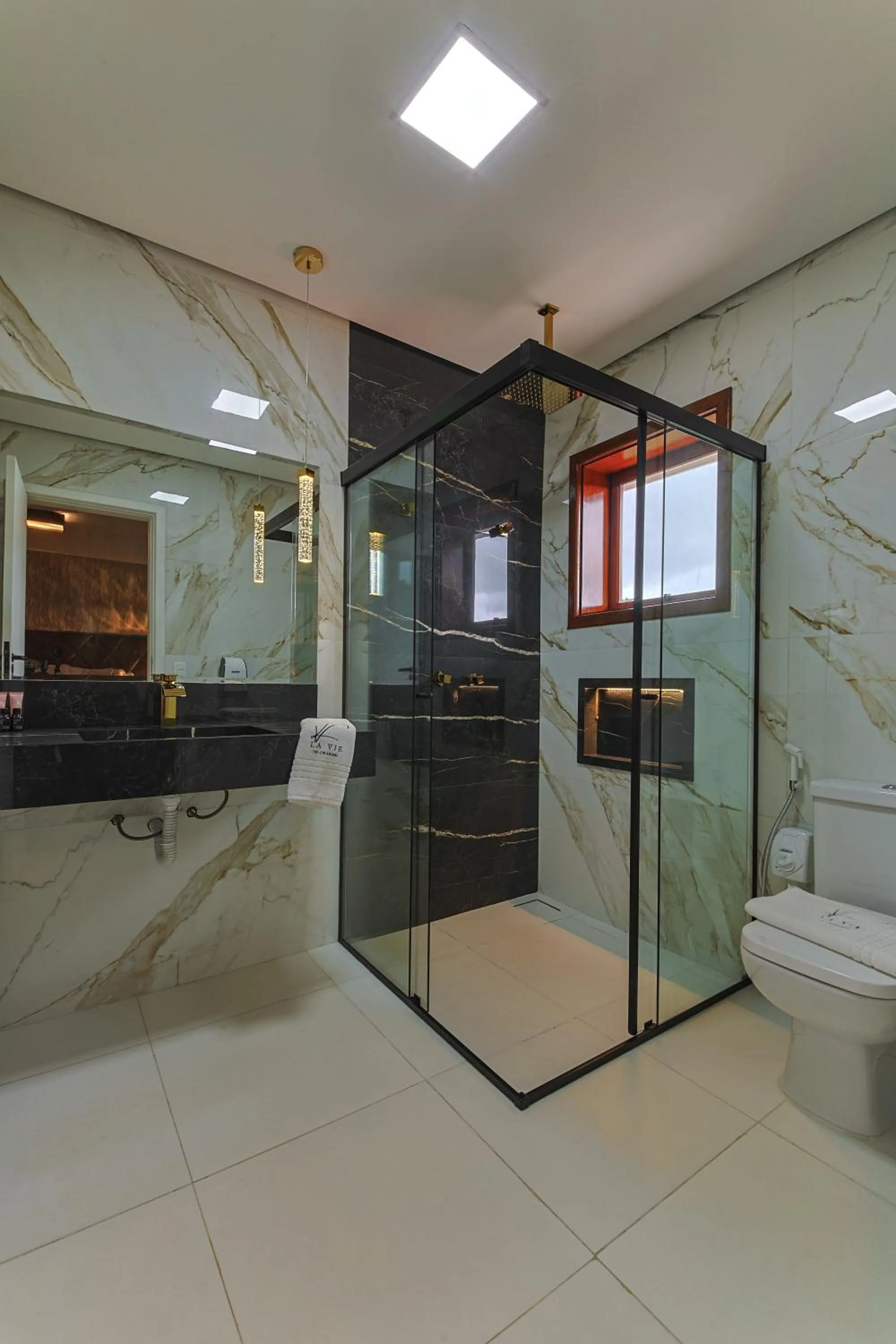 Shower in La Vita Pousada de Charme