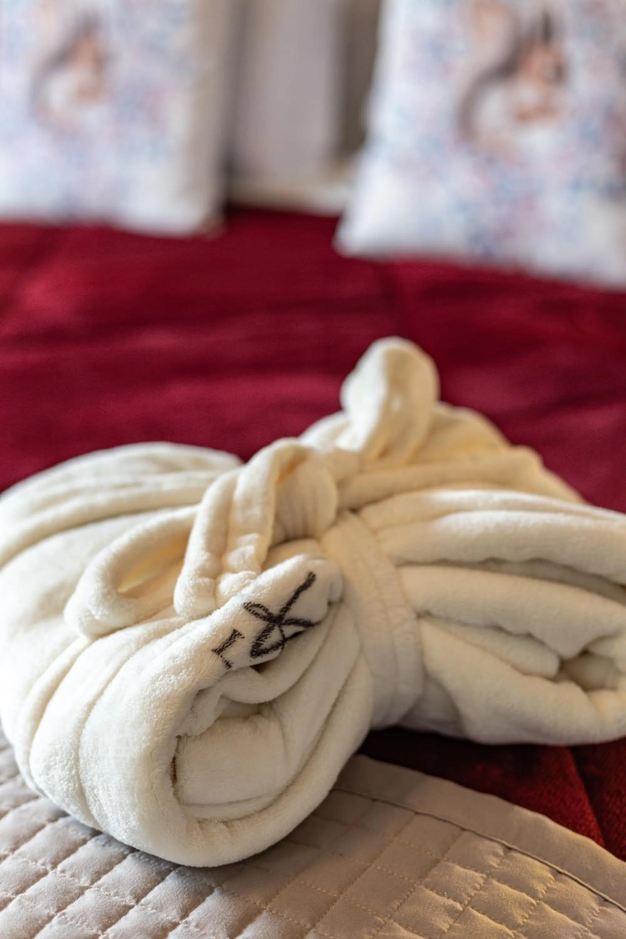 Bed in La Vita Pousada de Charme