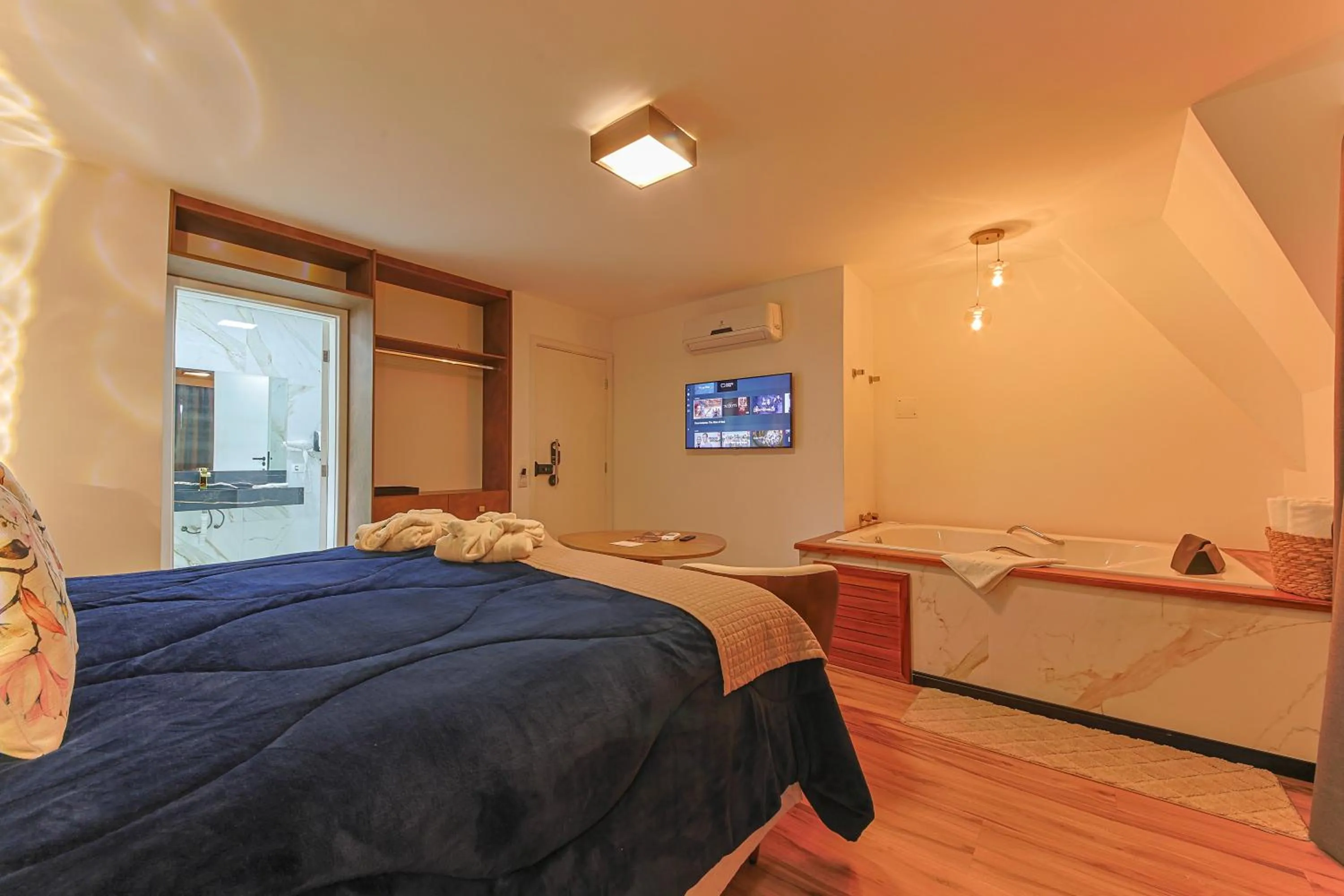 Bed in La Vita Pousada de Charme