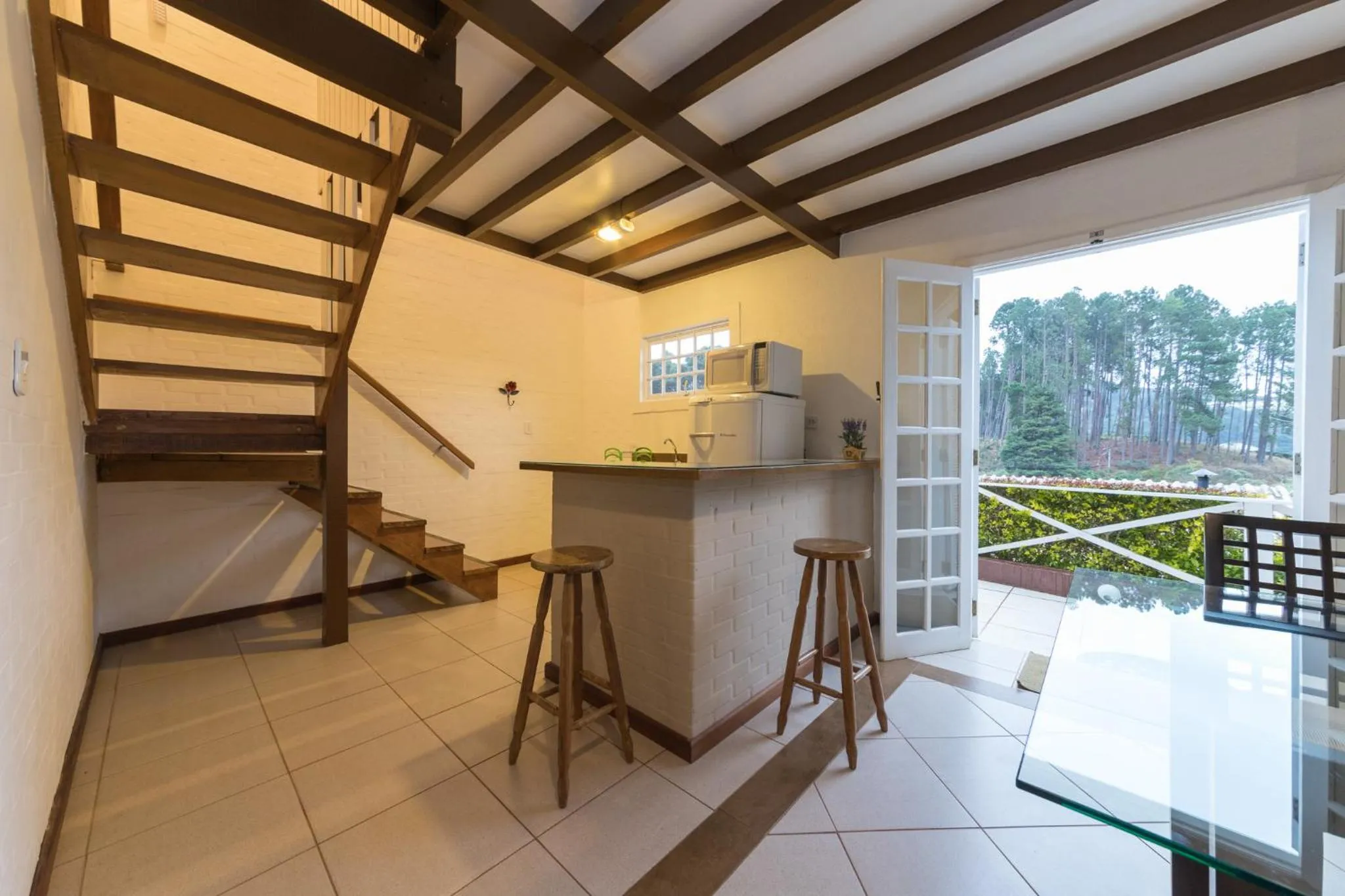 Kitchen or kitchenette in La Vita Pousada de Charme