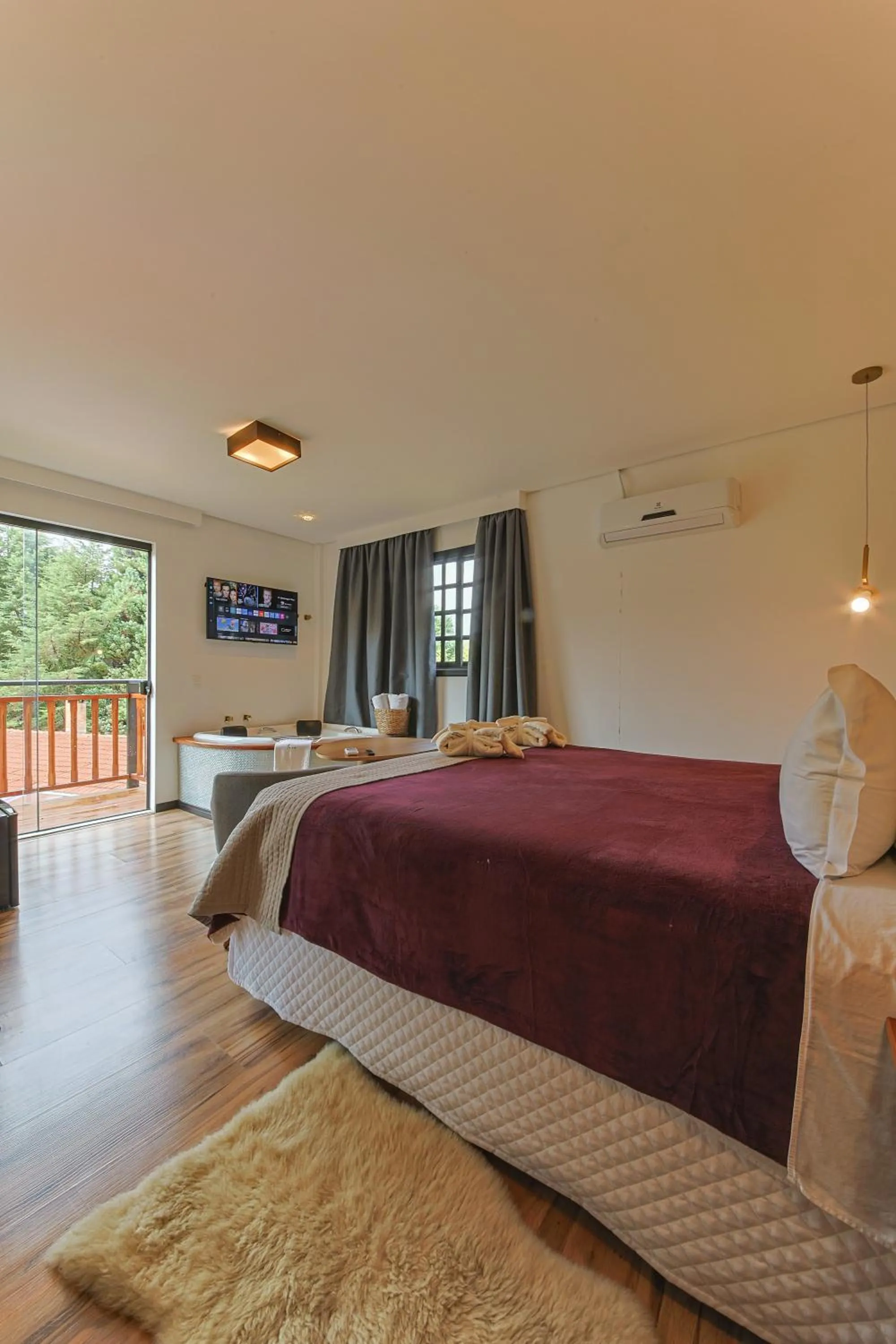 Bed in La Vita Pousada de Charme